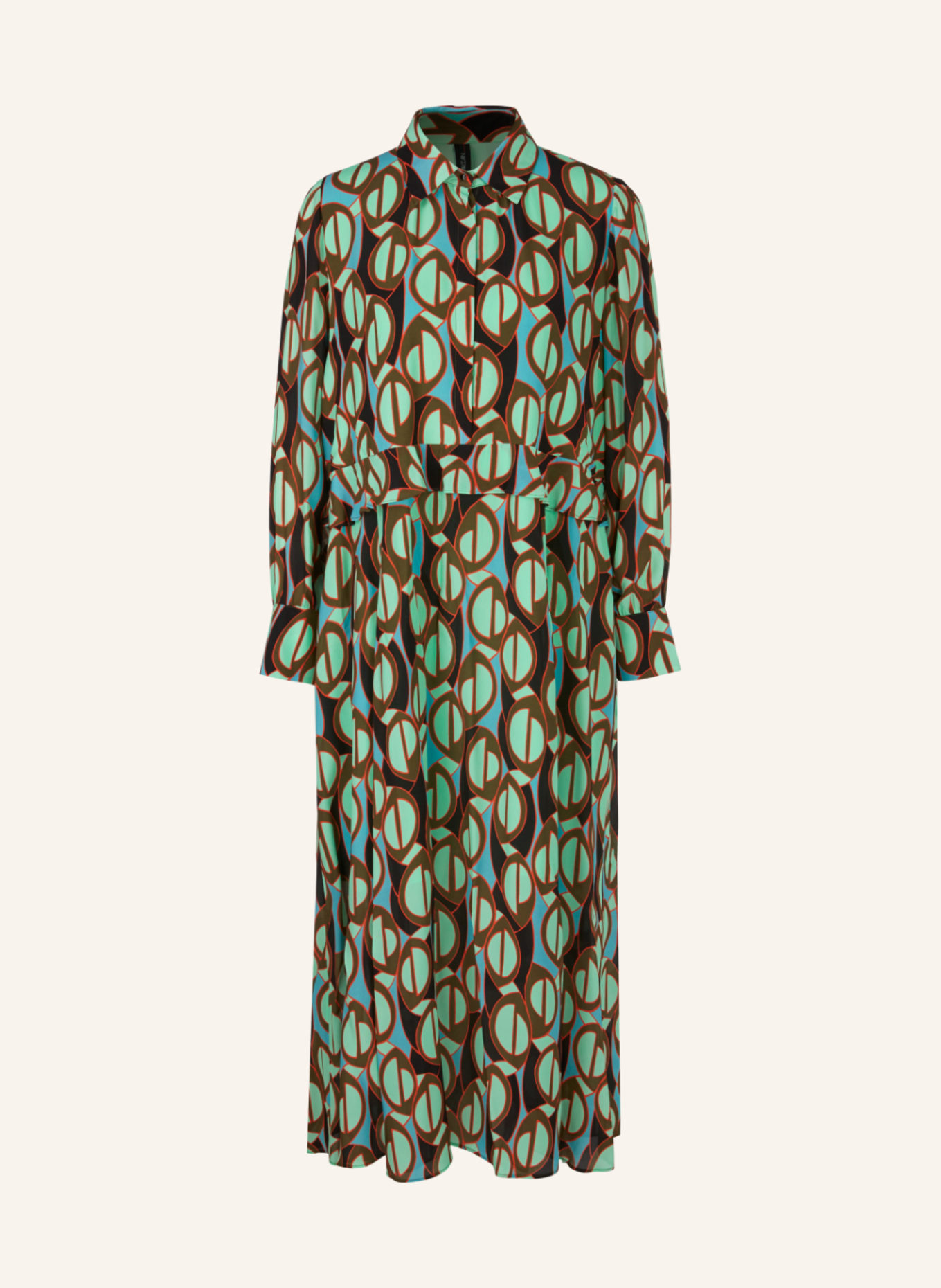 MARC CAIN Kleid, Farbe: GRÜN (Bild 1)