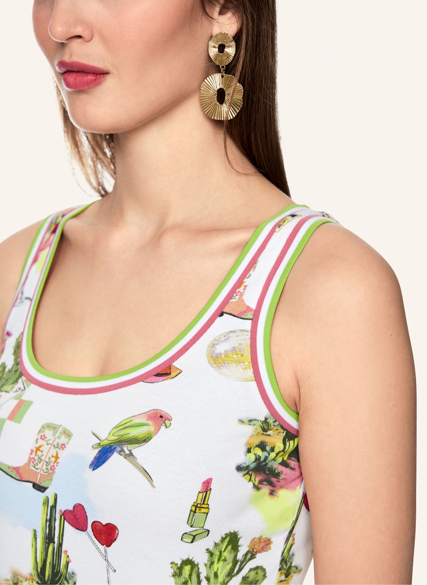 MARC CAIN Top: WEISS