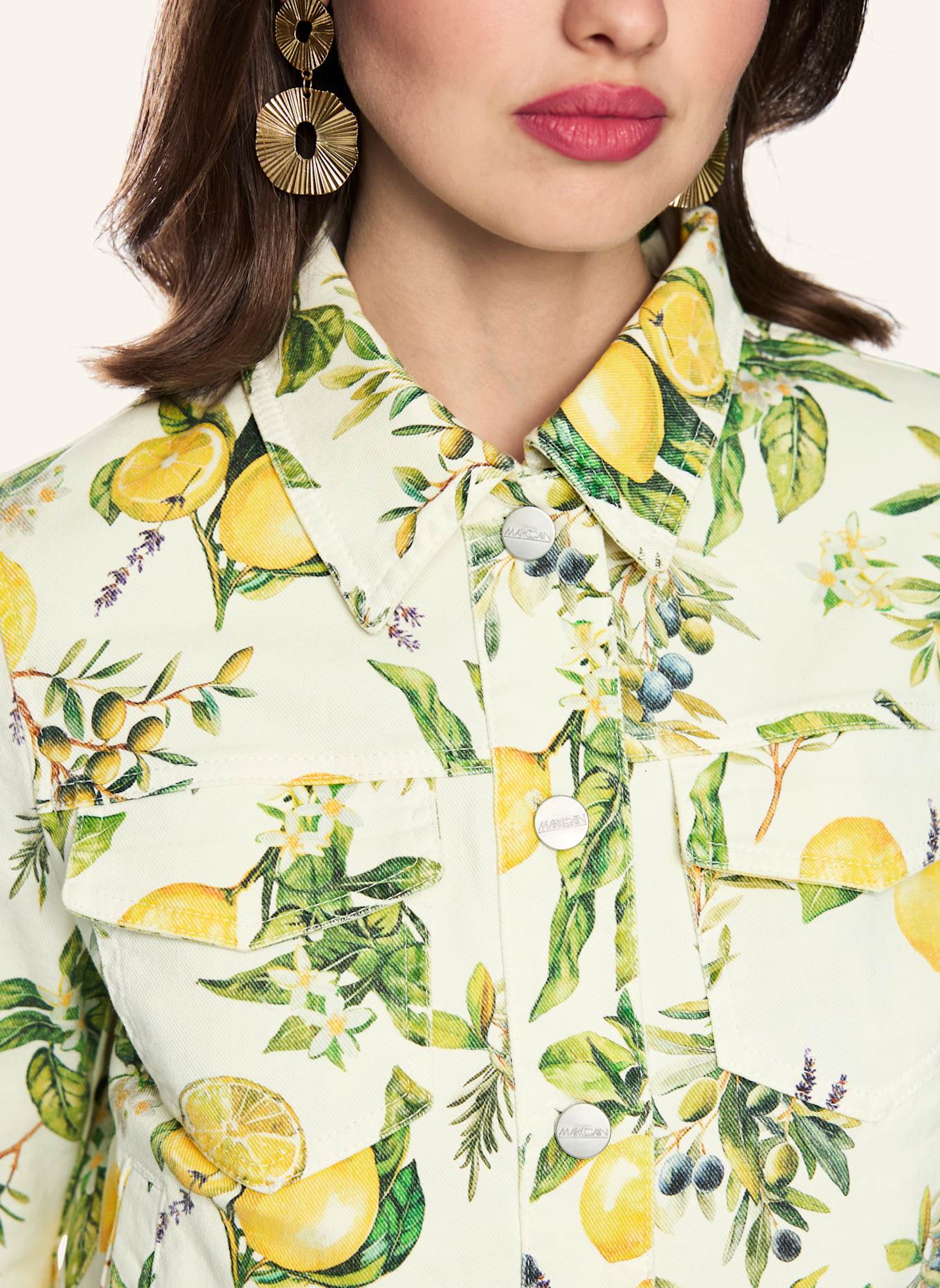 MARC CAIN Jacke: WEISS