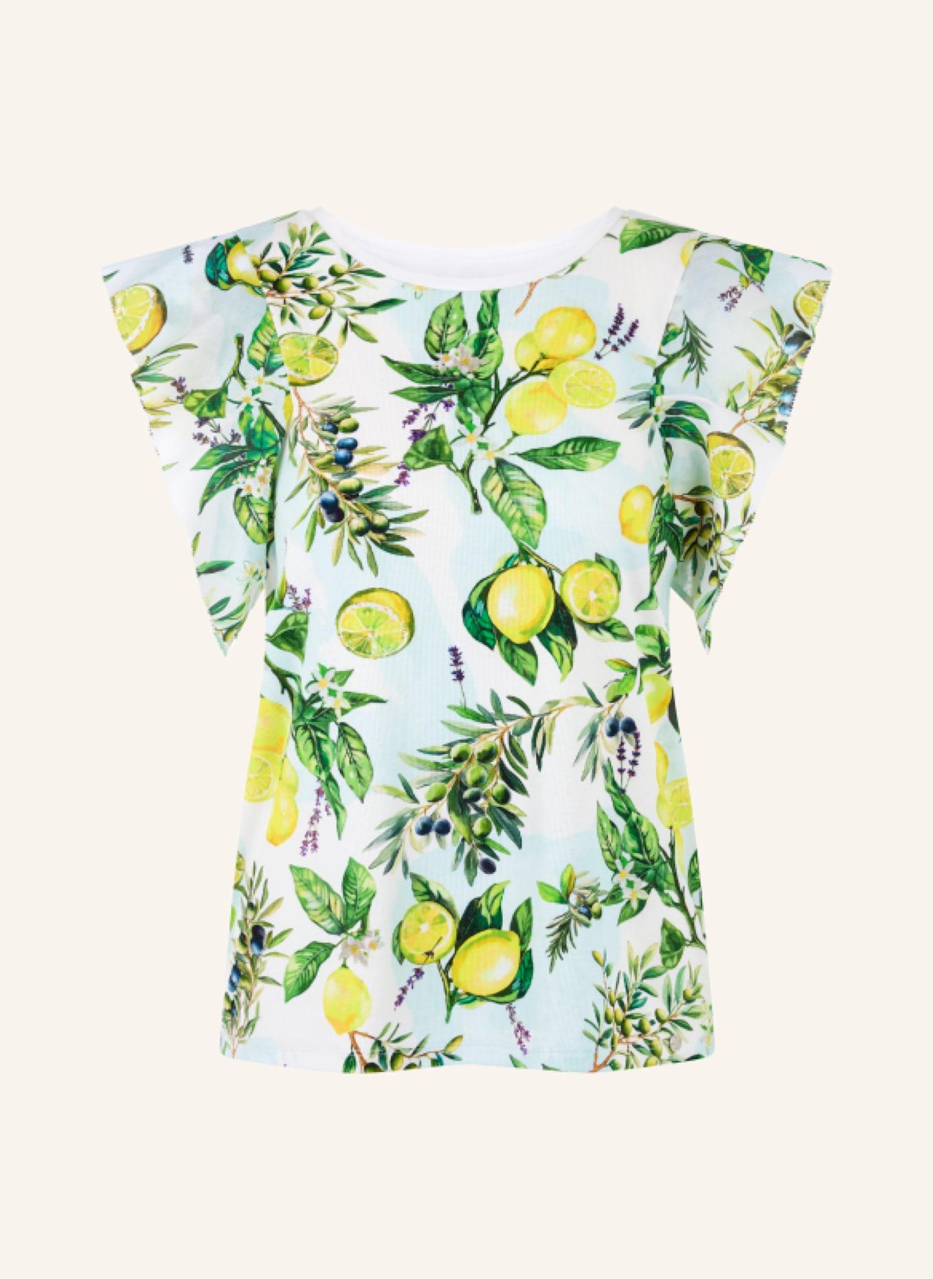 MARC CAIN T-Shirt: WEISS