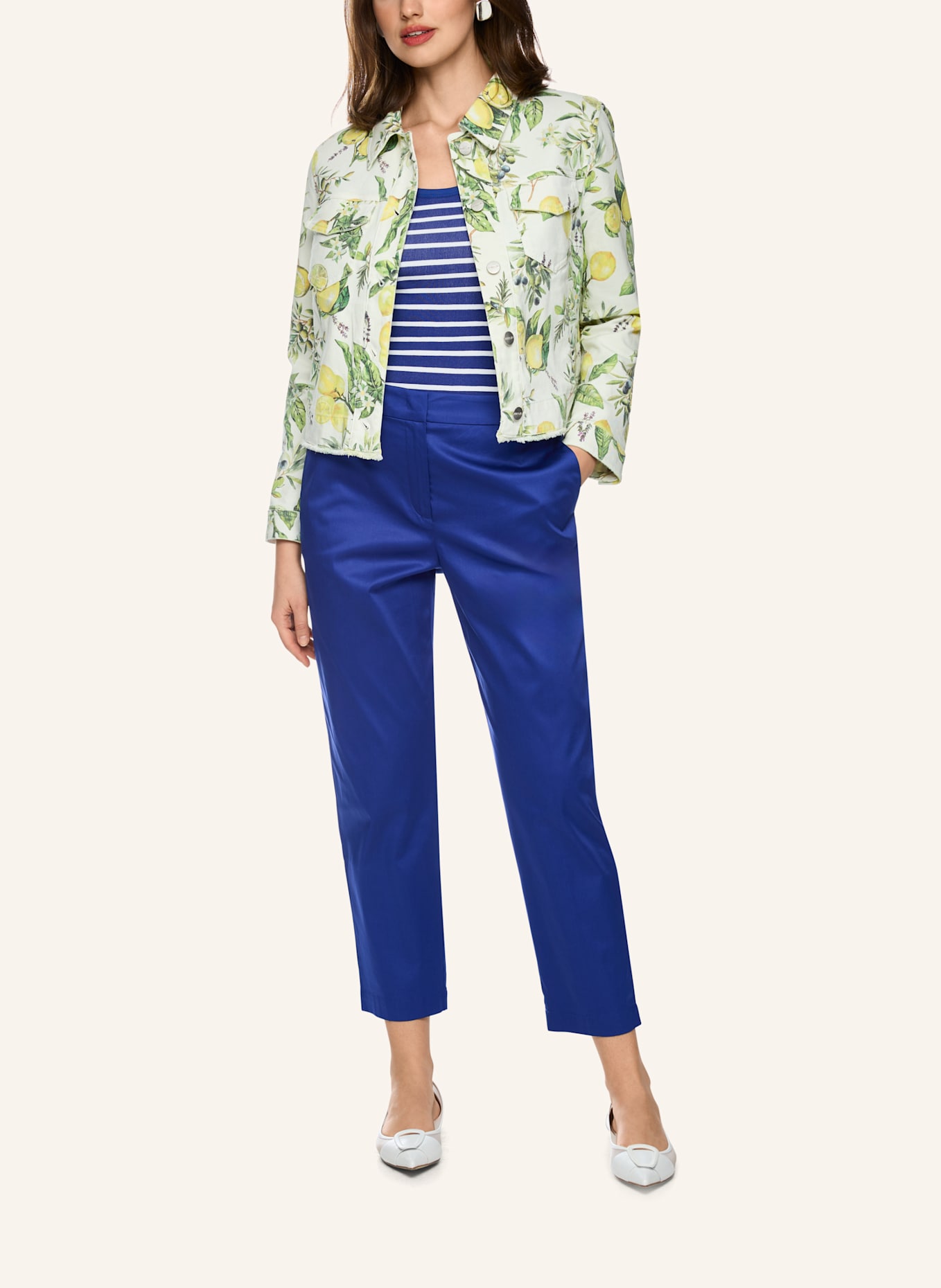 MARC CAIN Hose FRANCA: DUNKELBLAU