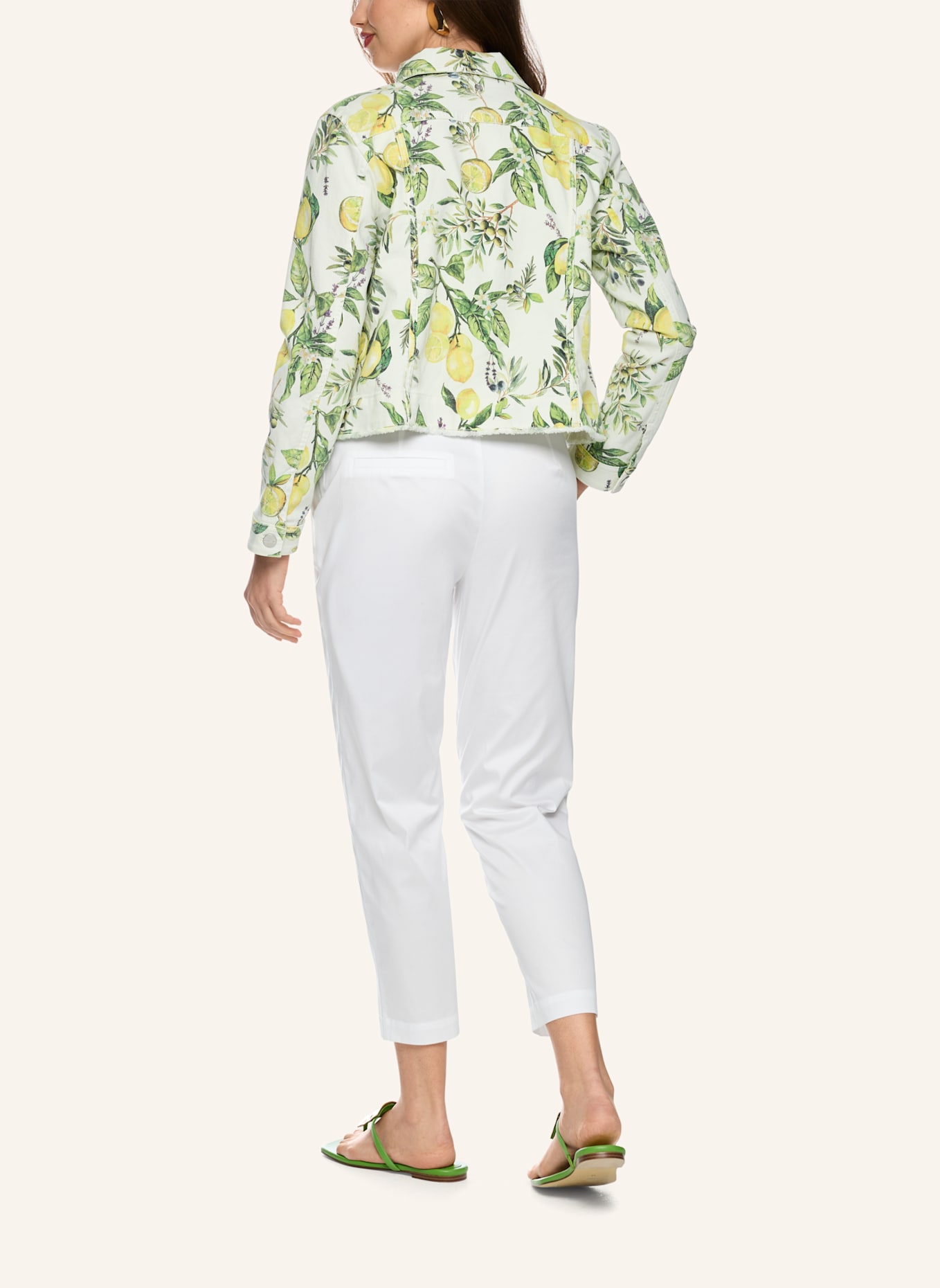 MARC CAIN Hose FRANCA: WEISS