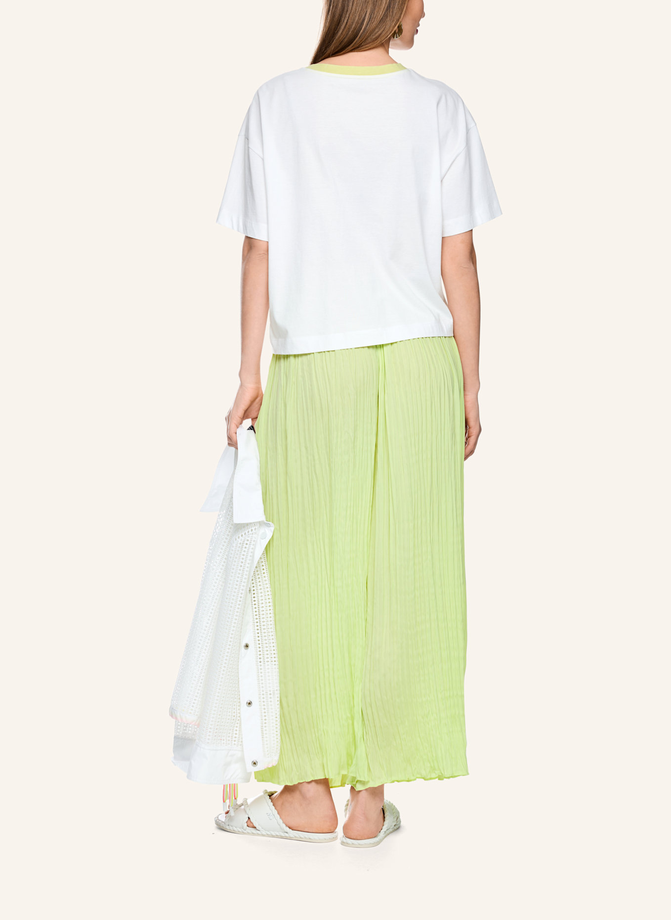 MARC CAIN T-Shirt: WEISS