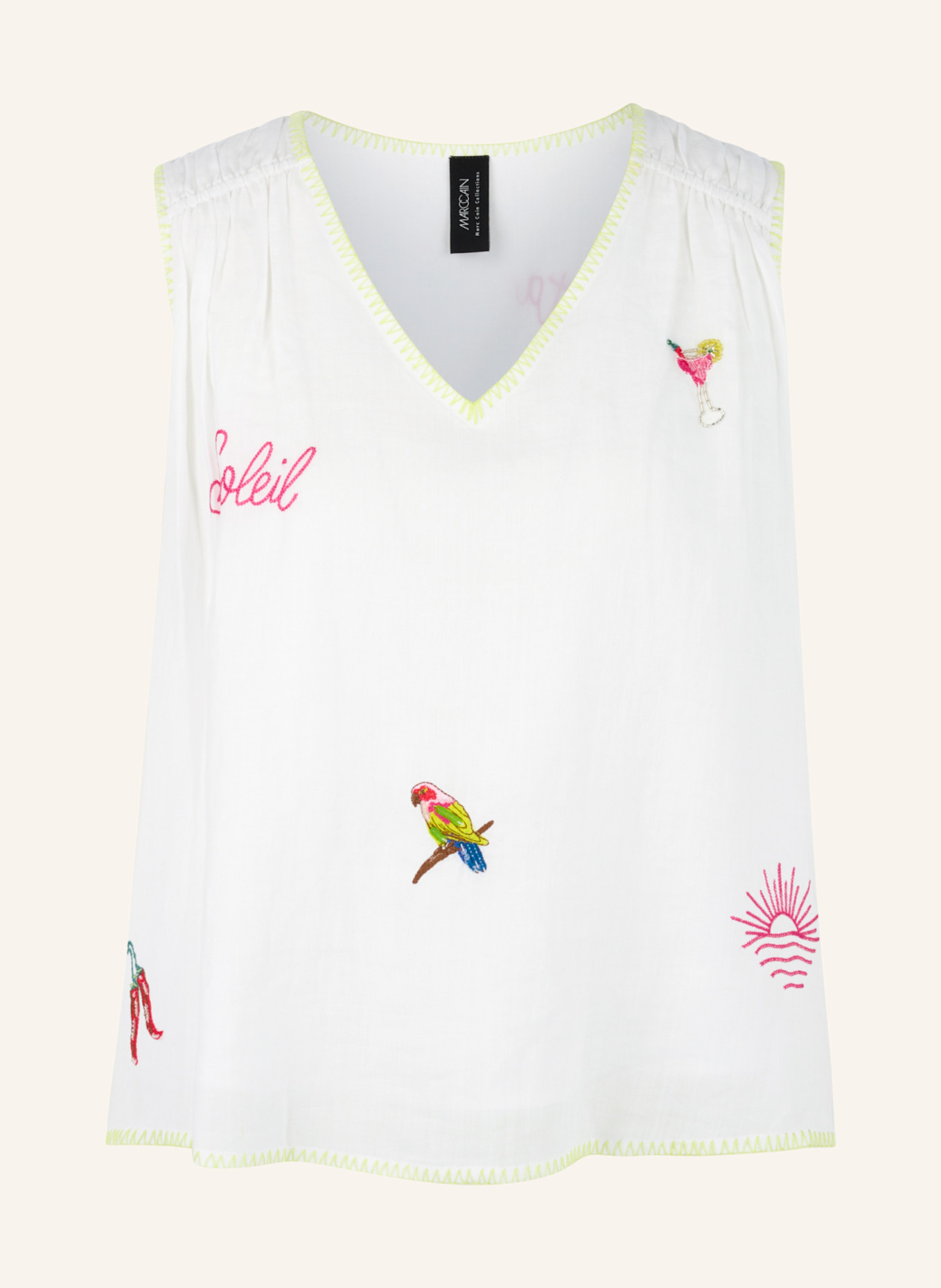 MARC CAIN Top: WEISS