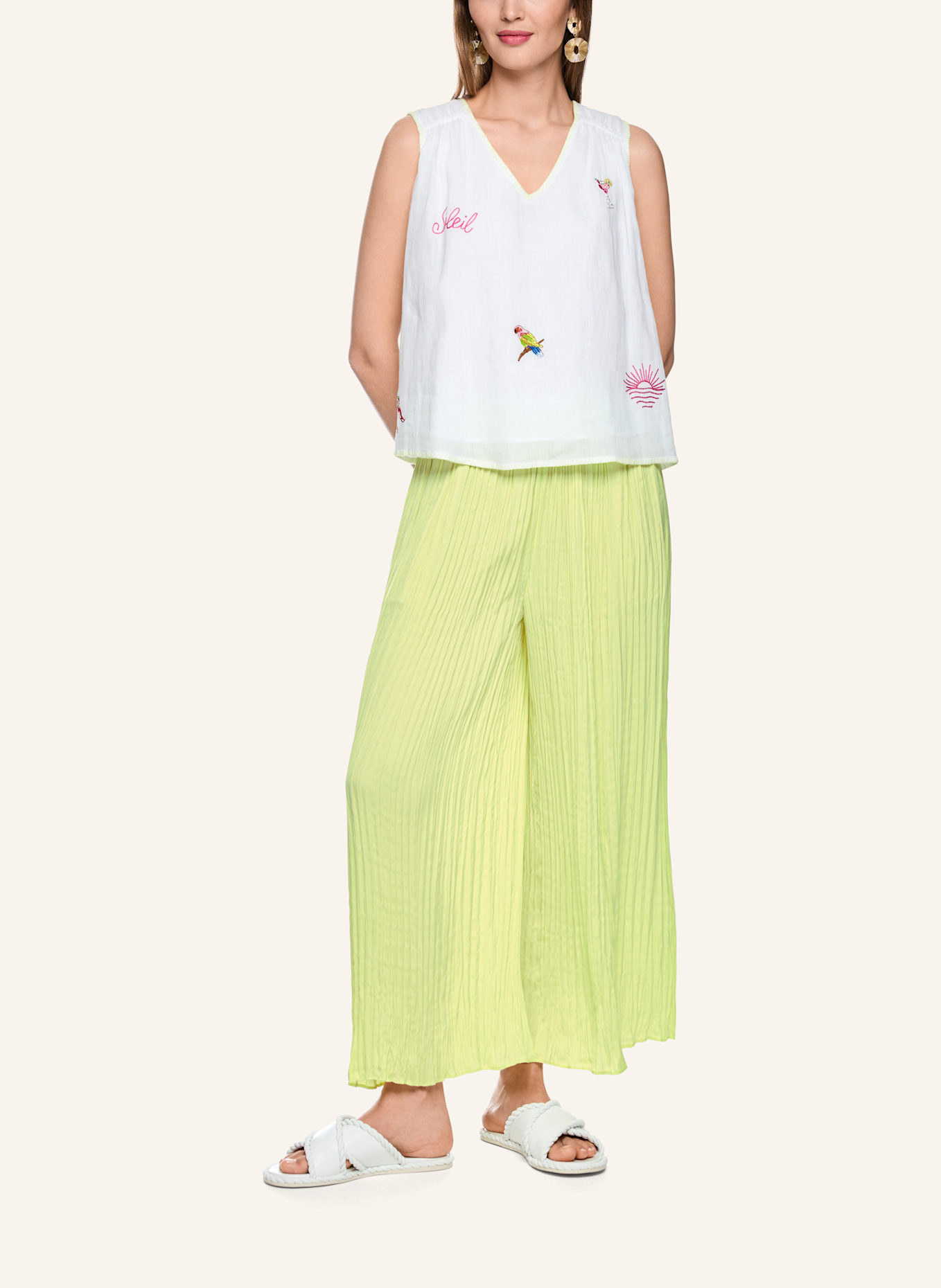 MARC CAIN Top: WEISS