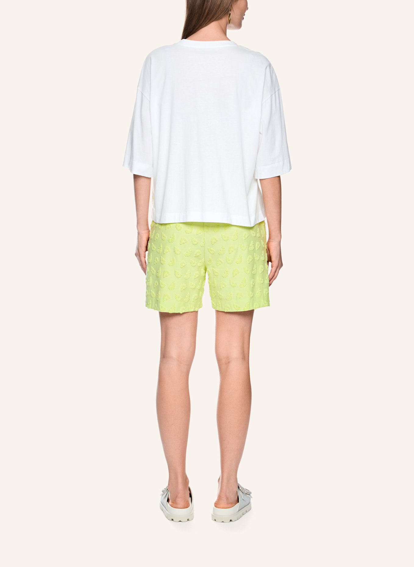 MARC CAIN T-Shirt: WEISS