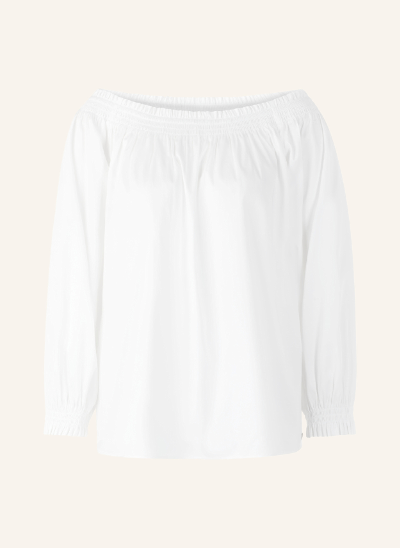MARC CAIN Bluse: WEISS