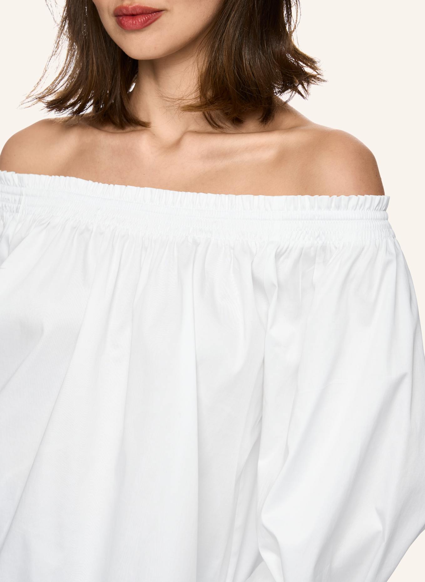 MARC CAIN Bluse: WEISS