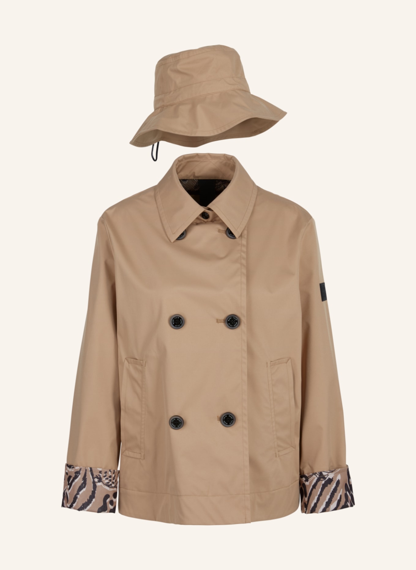 MARC CAIN Outdoor-Jacke, Farbe: HELLBRAUN (Bild 1)