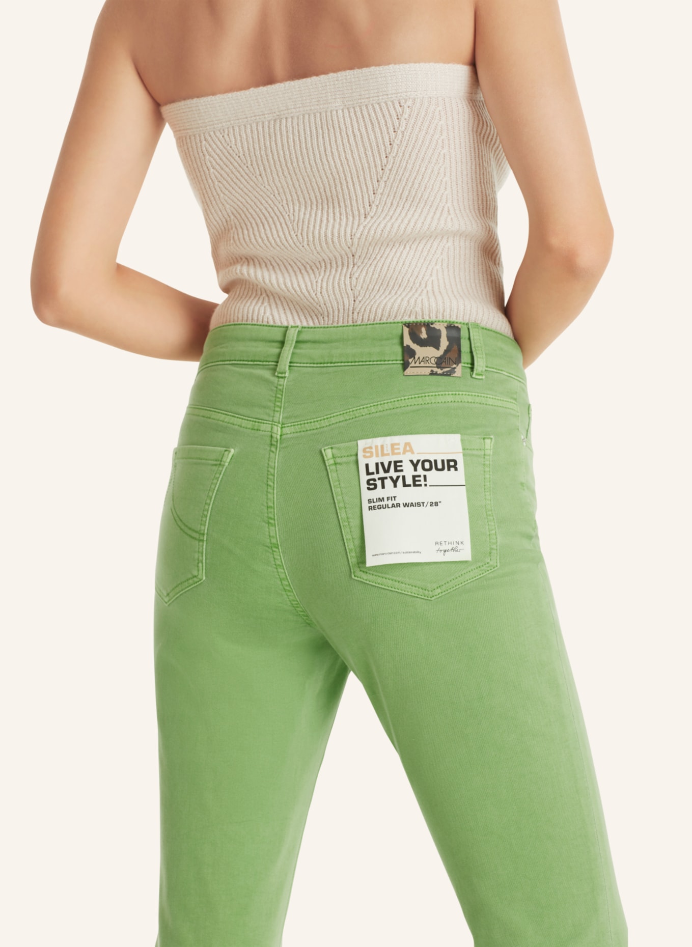 MARC CAIN Jeans, Farbe: GRÜN/ HELLGRÜN (Bild 3)