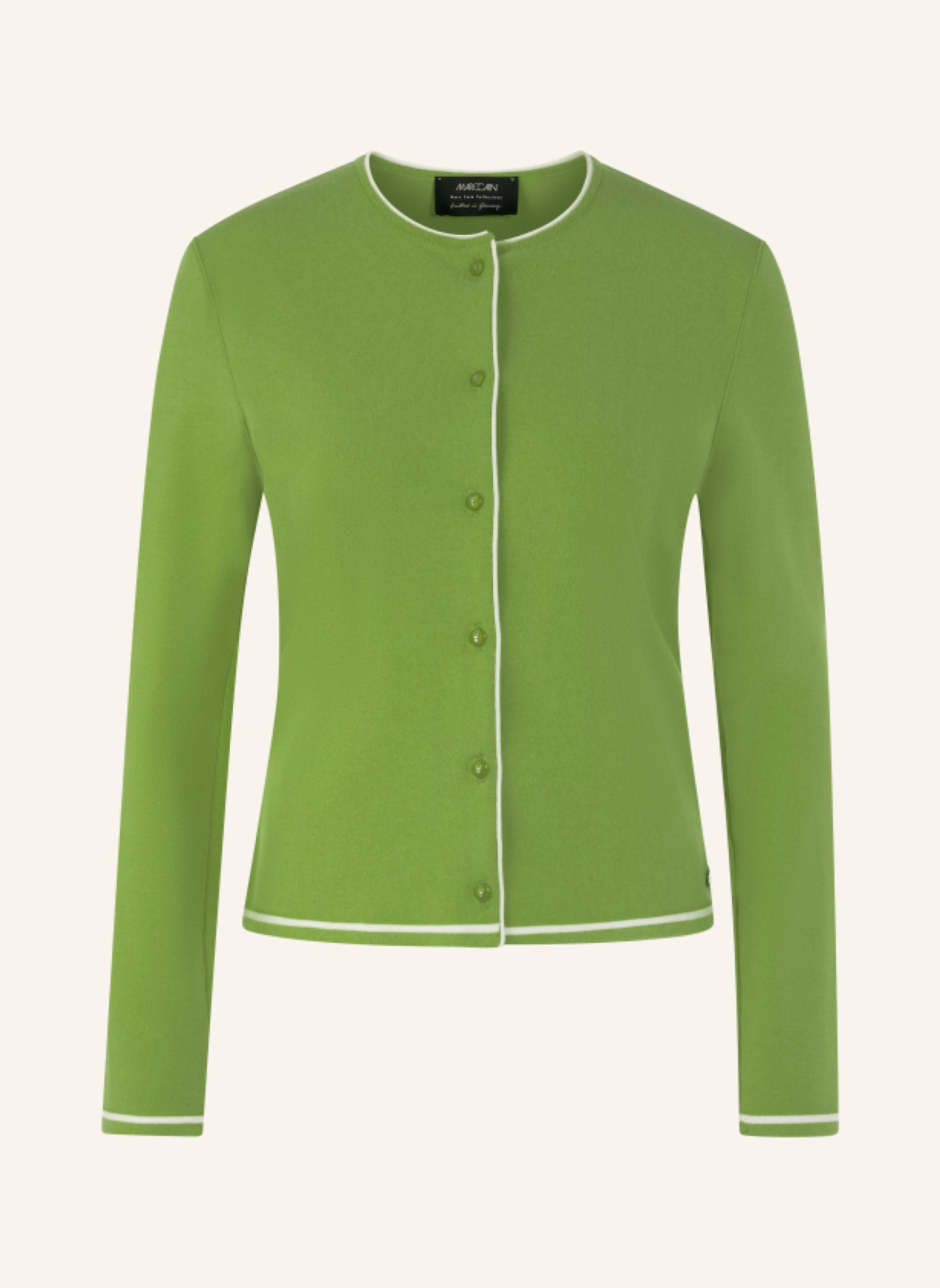 MARC CAIN Strickjacke: GRÜN