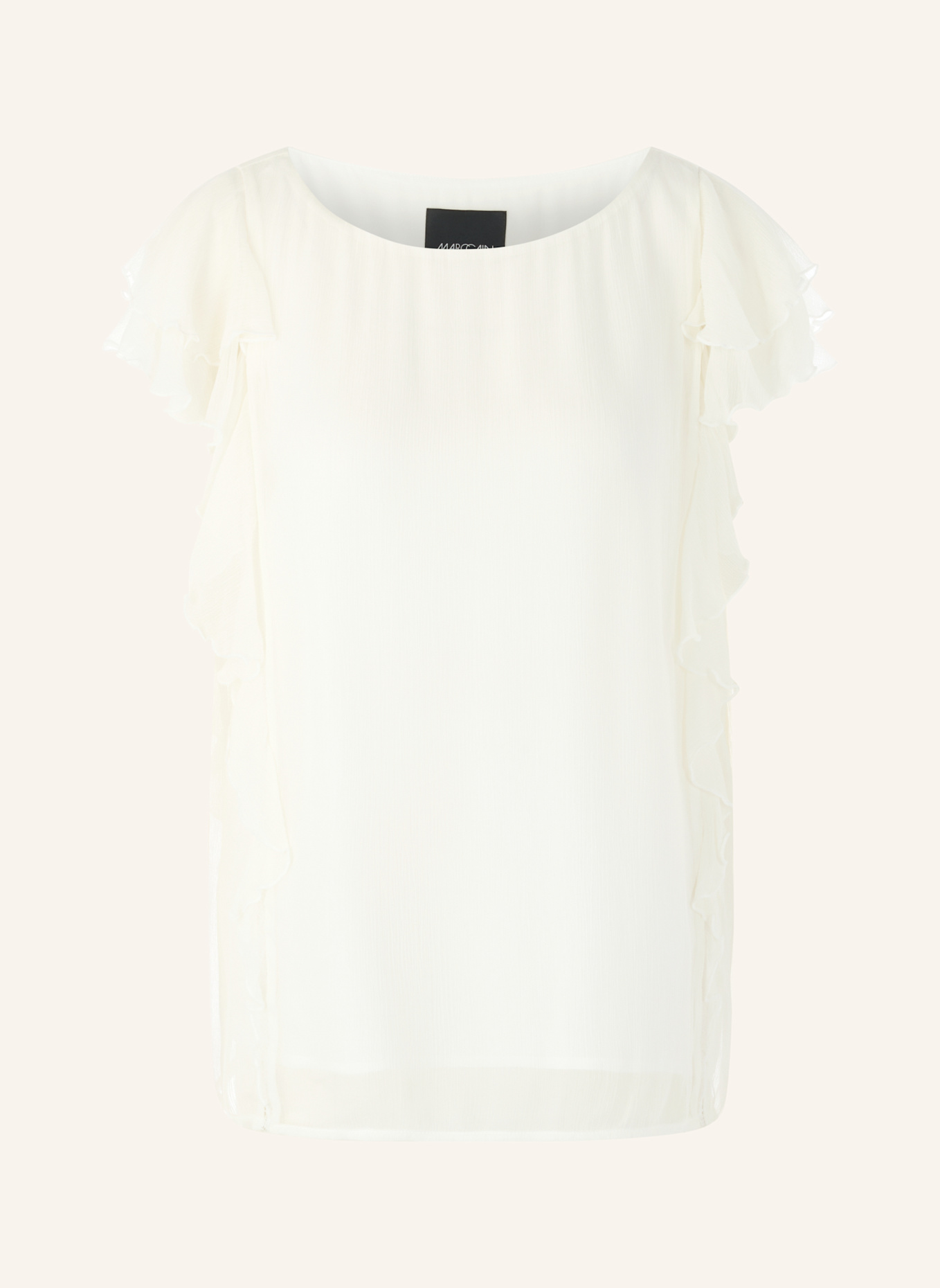 MARC CAIN Bluse: WEISS/ CREME