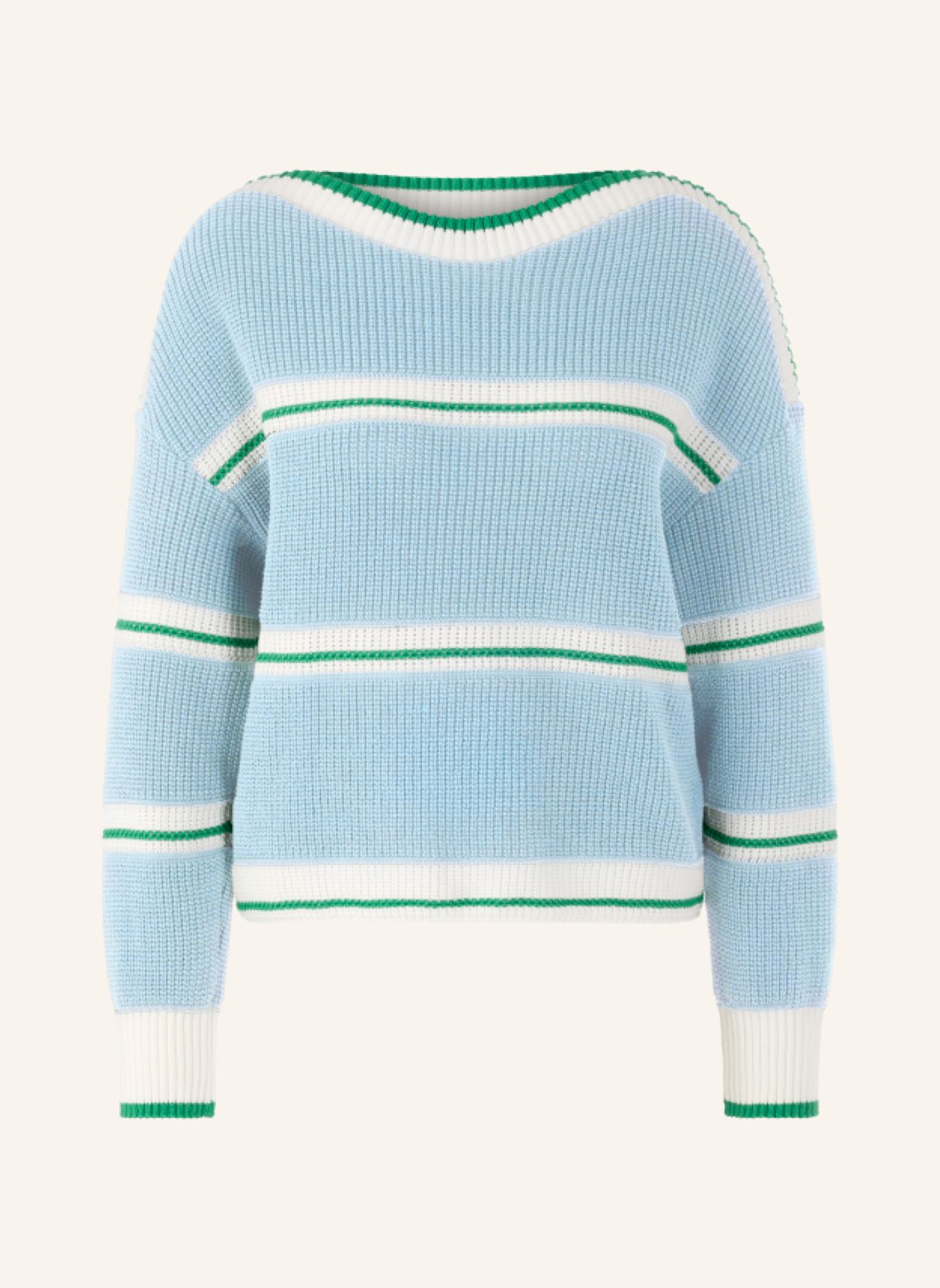 MARC CAIN Pullover: HELLBLAU