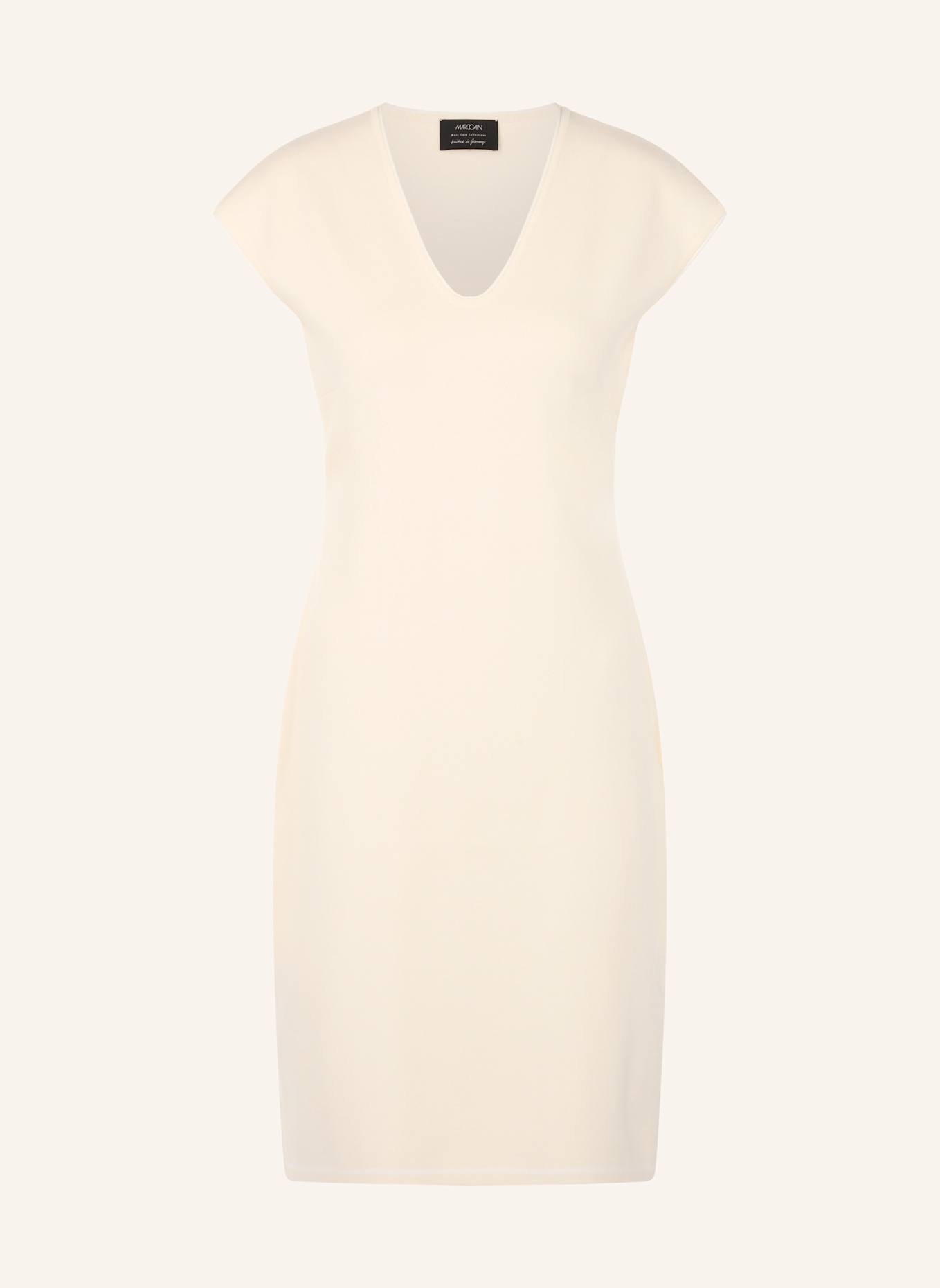 MARC CAIN Strickkleid: BEIGE