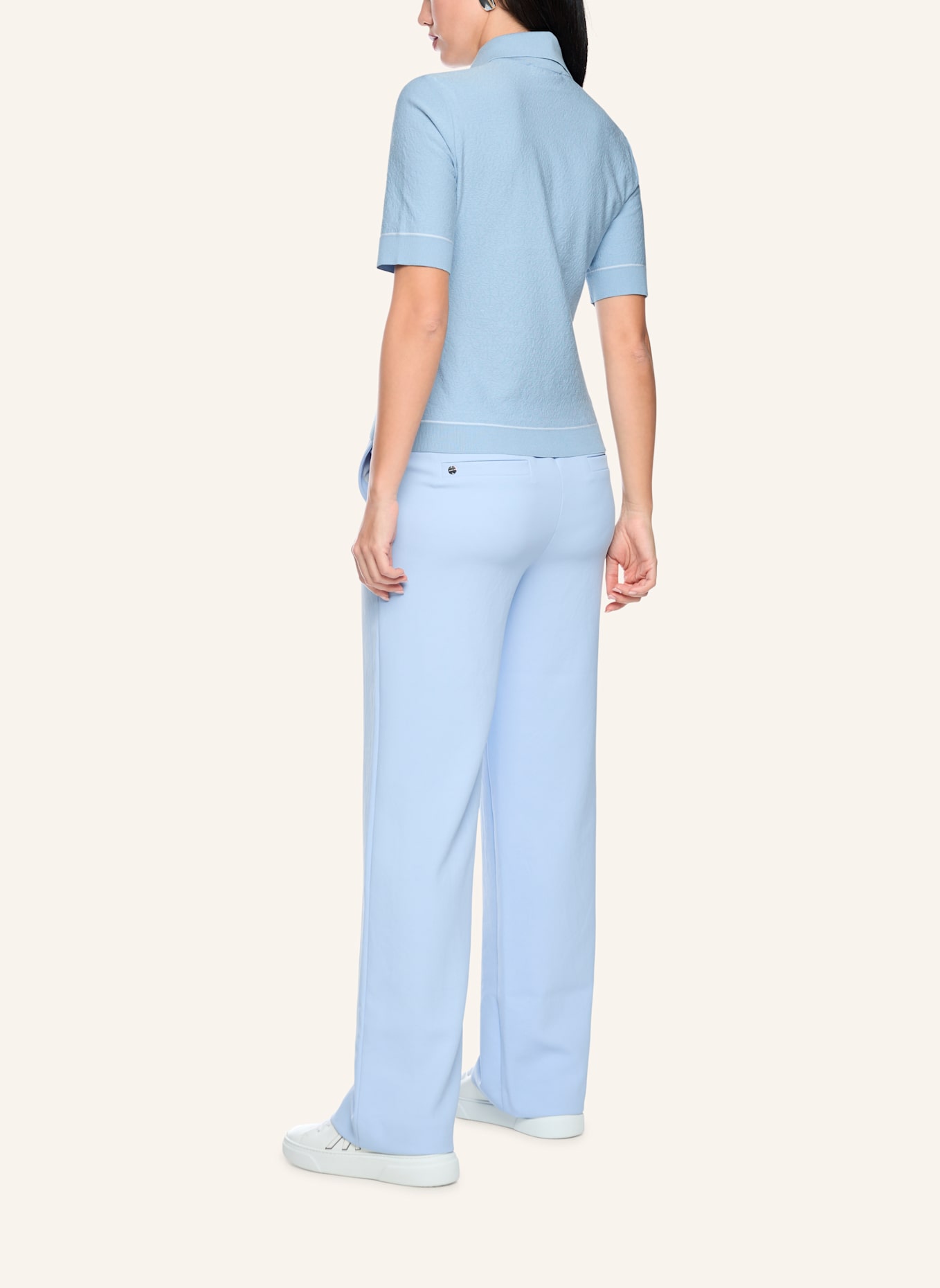 MARC CAIN Poloshirt: BLAU