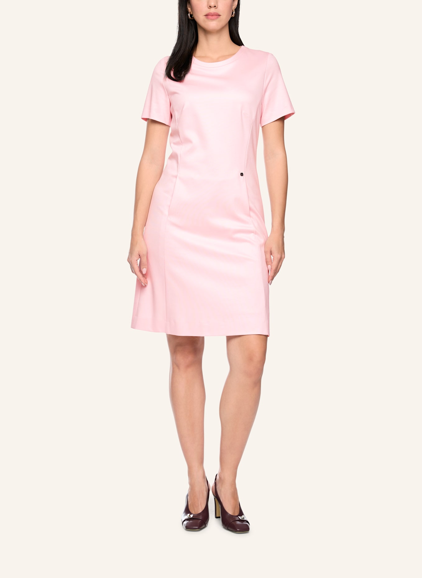 MARC CAIN Etuikleid aus Jersey: PINK