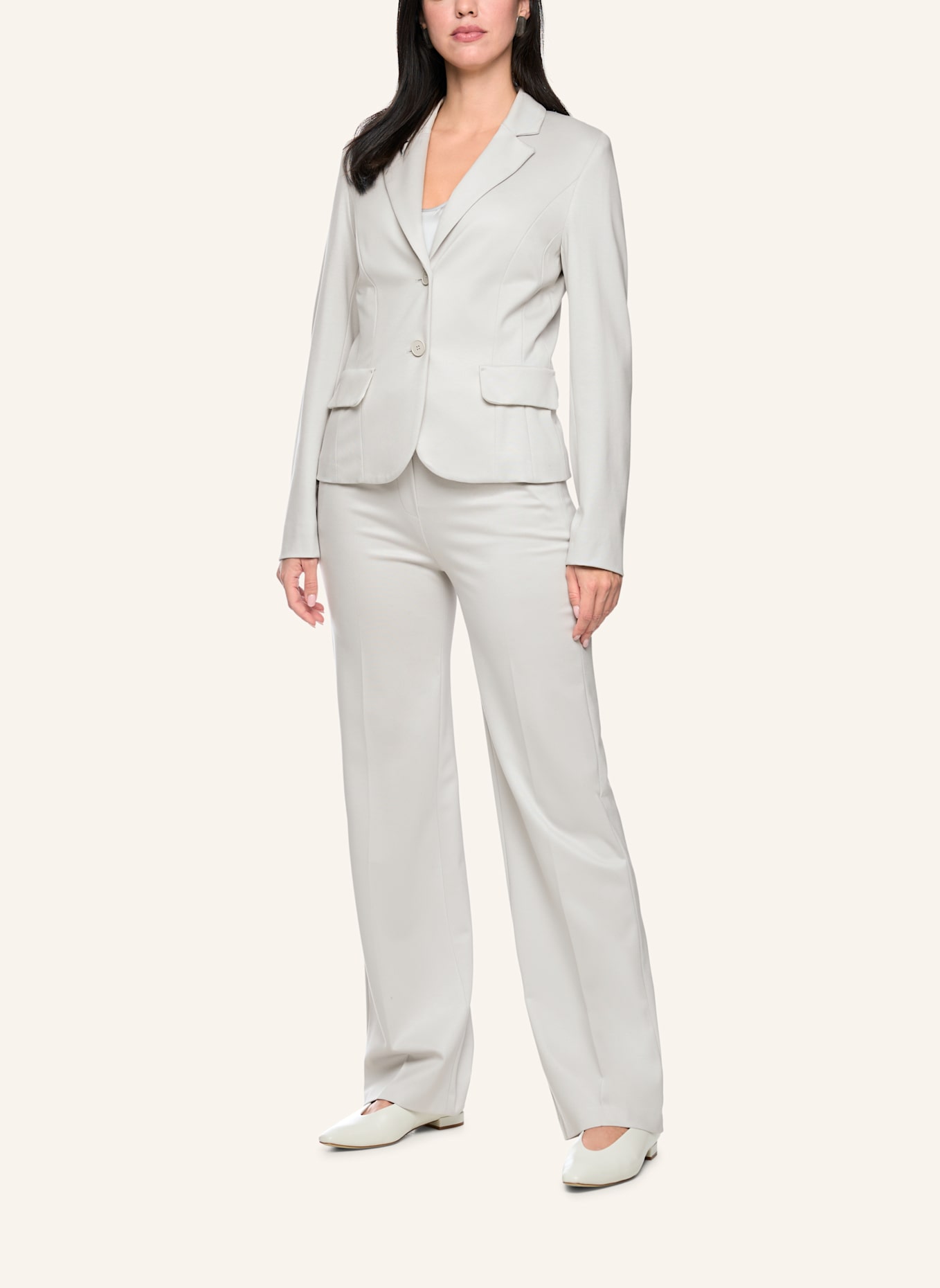 MARC CAIN Jerseyblazer: GRAU