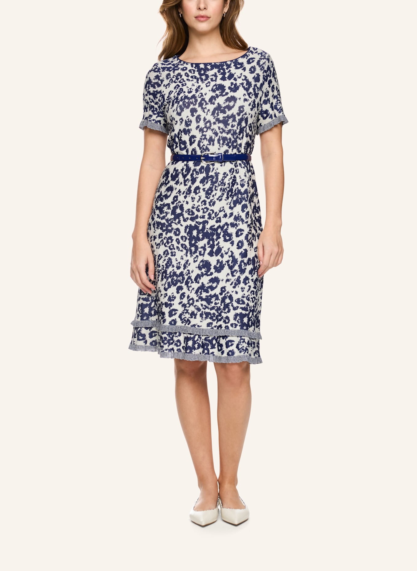 MARC CAIN Kleid: BEIGE
