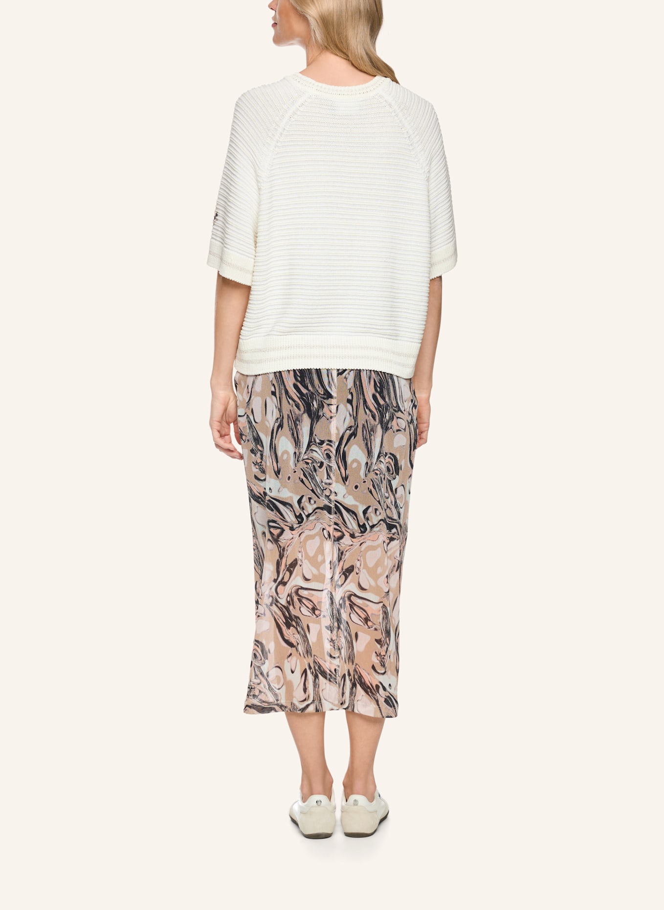 MARC CAIN Pullover: CREME