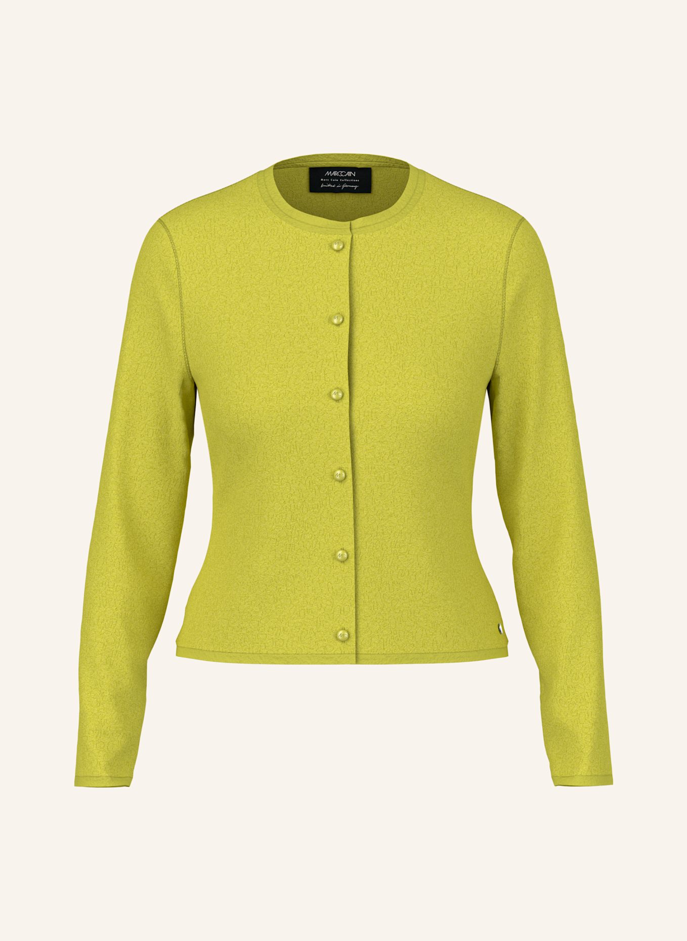 MARC CAIN Cardigan: GRÜN