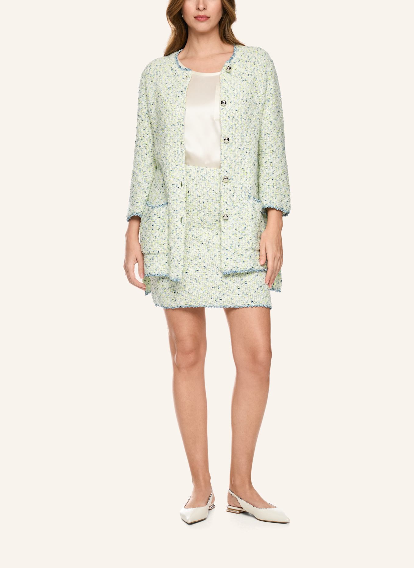 MARC CAIN Cardigan: GRÜN