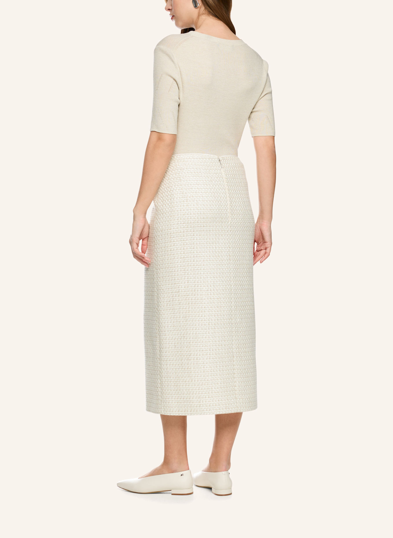 MARC CAIN Pullover: BEIGE