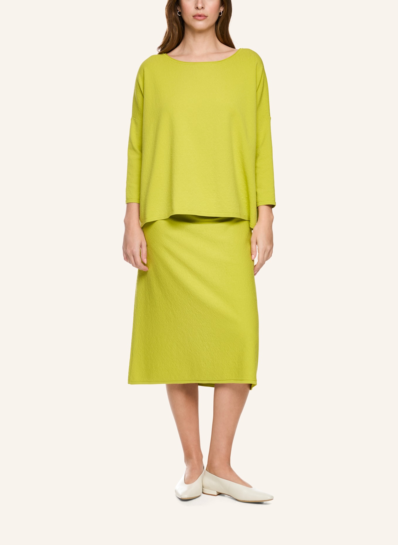 MARC CAIN Pullover: GRÜN