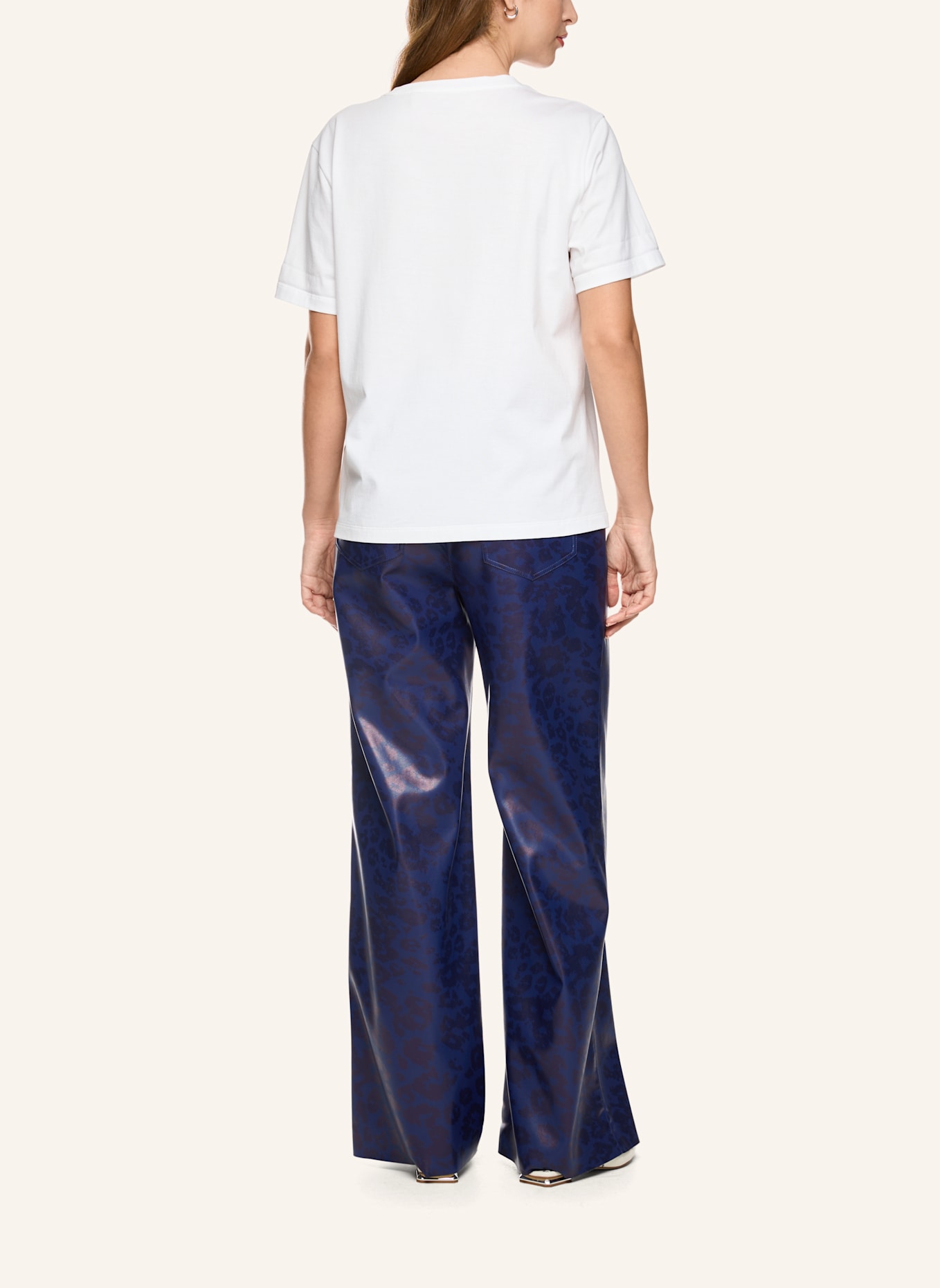 MARC CAIN T-Shirt: WEISS