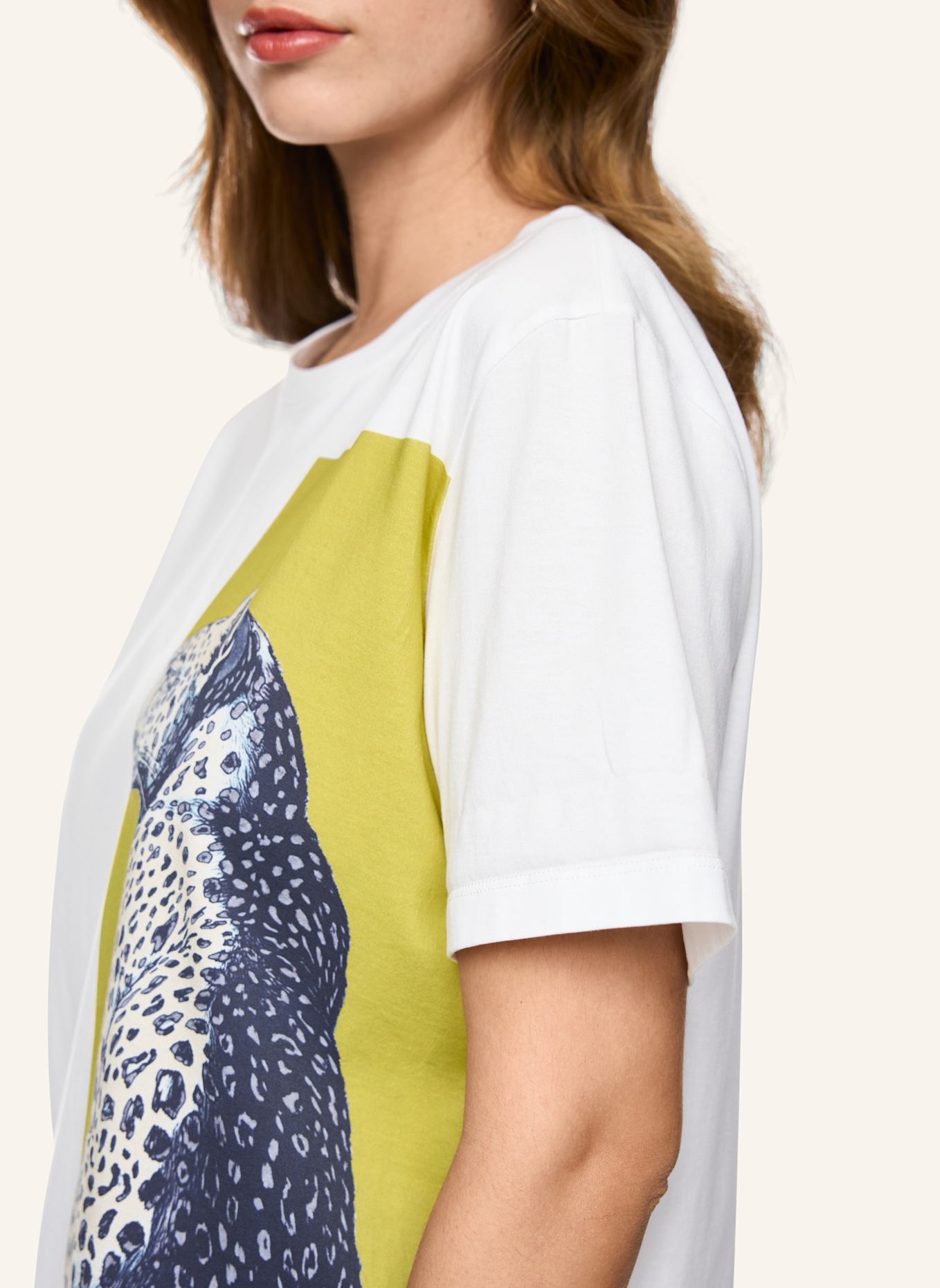 MARC CAIN T-Shirt: WEISS