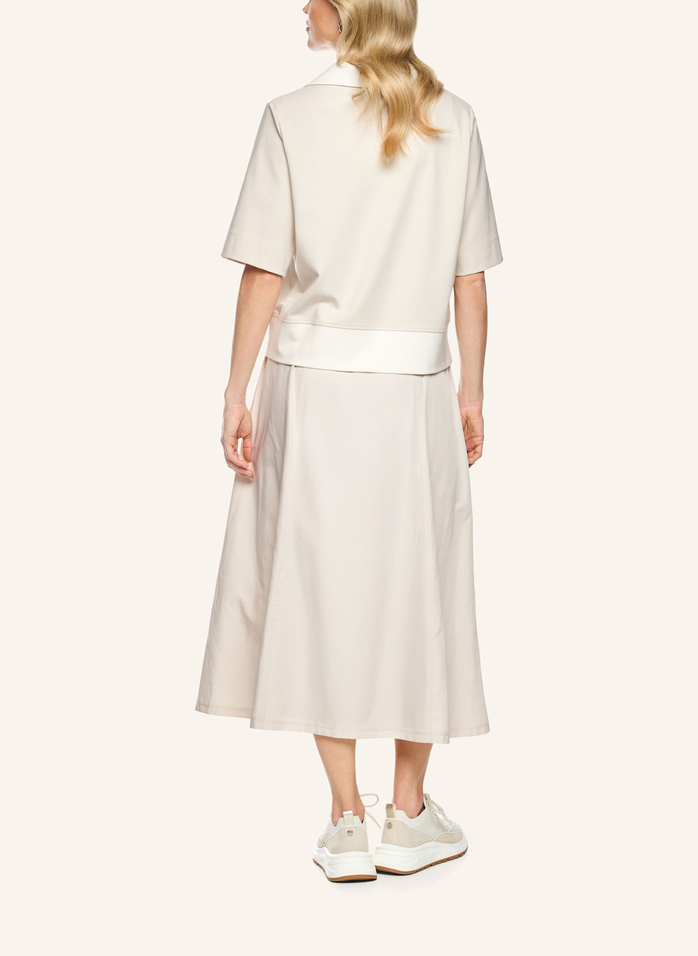 MARC CAIN Poloshirt: CREME