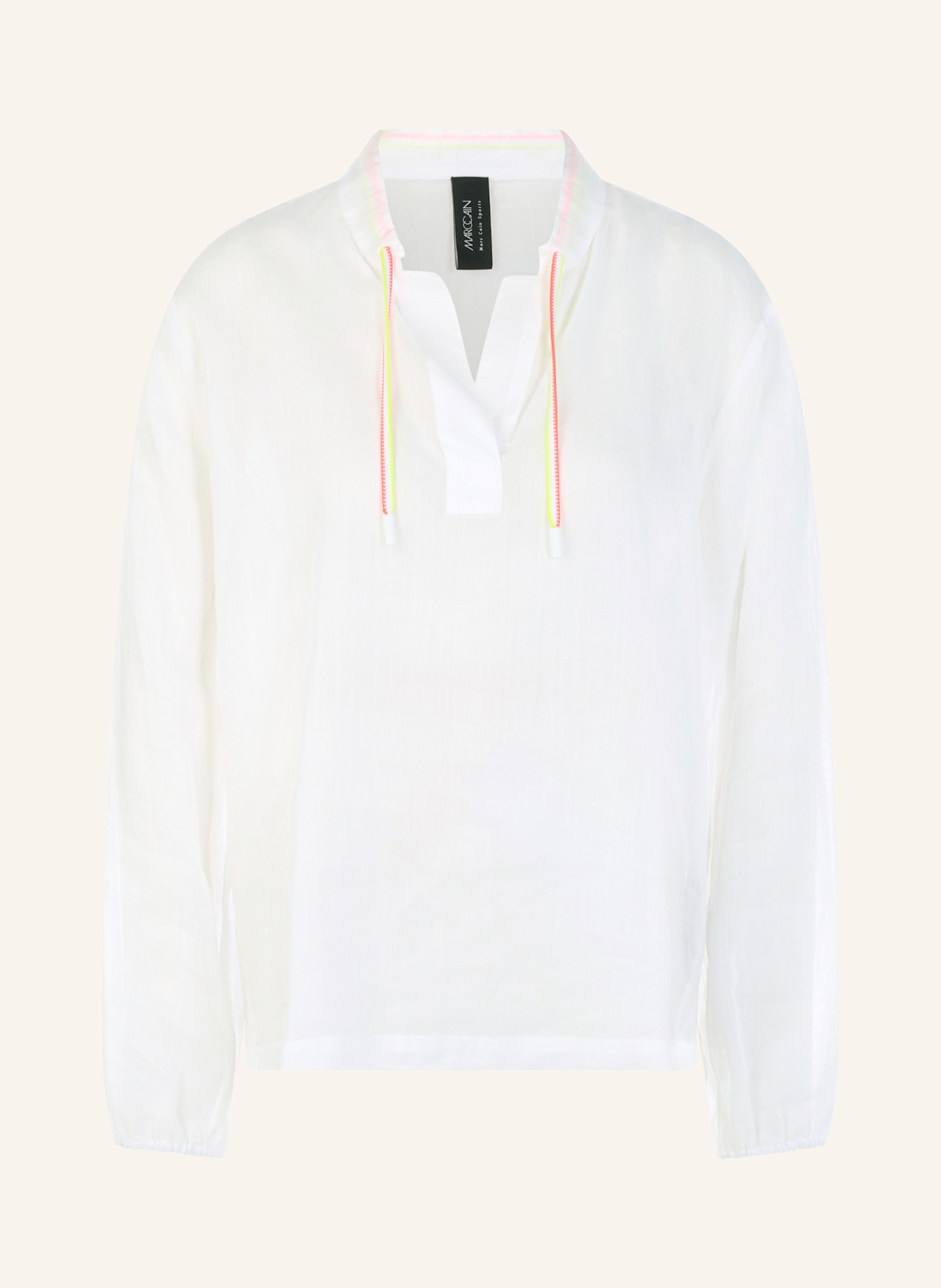 MARC CAIN Blusenshirt: WEISS