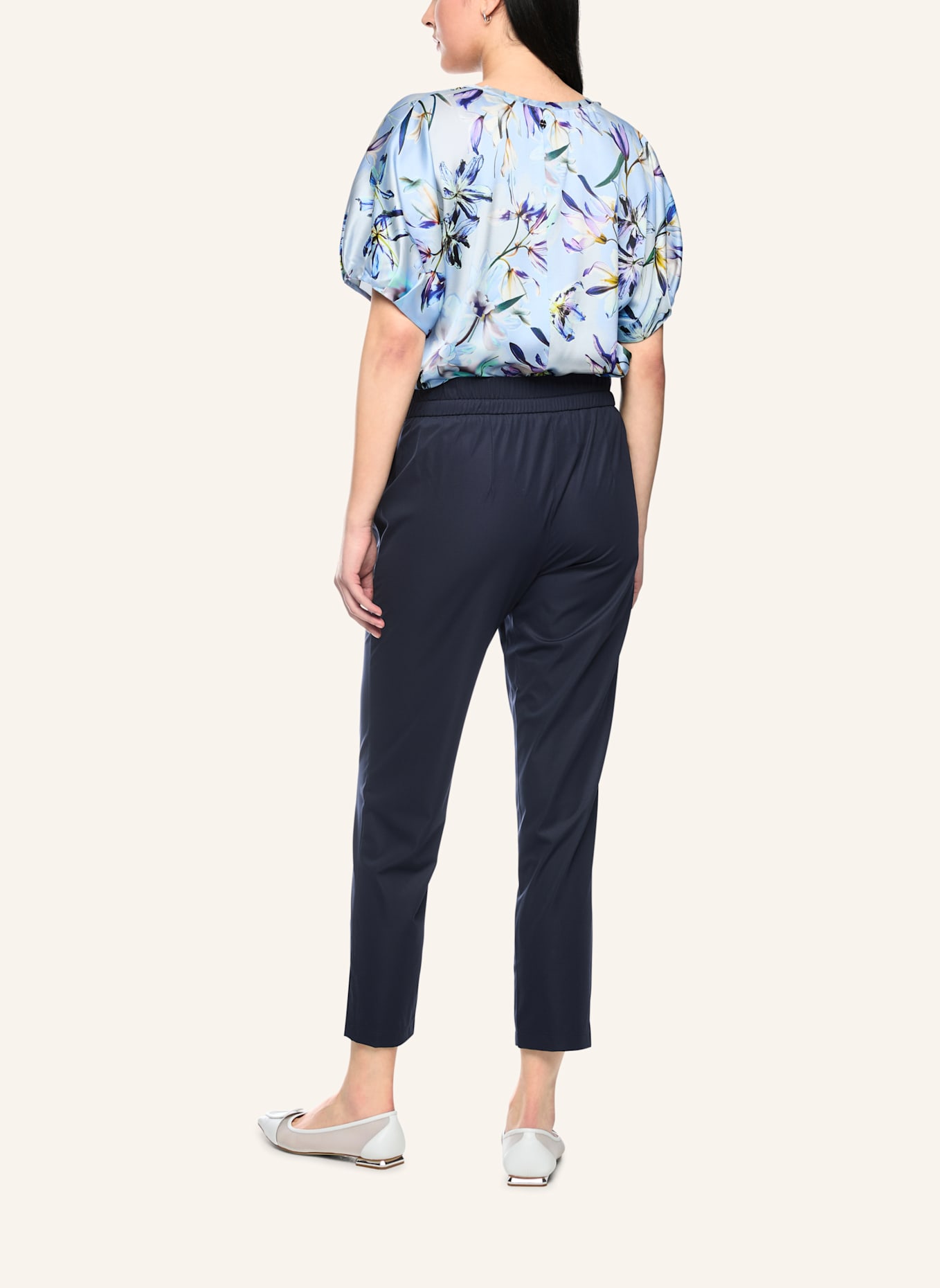 MARC CAIN Hose RHODOS: DUNKELBLAU