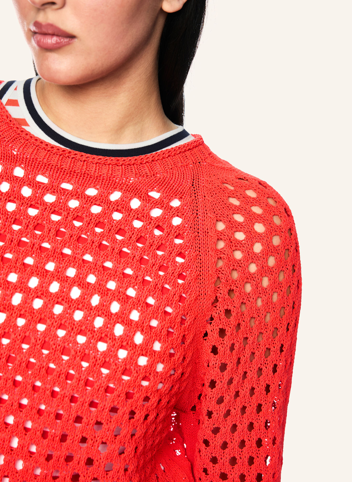 MARC CAIN Pullover: ROT