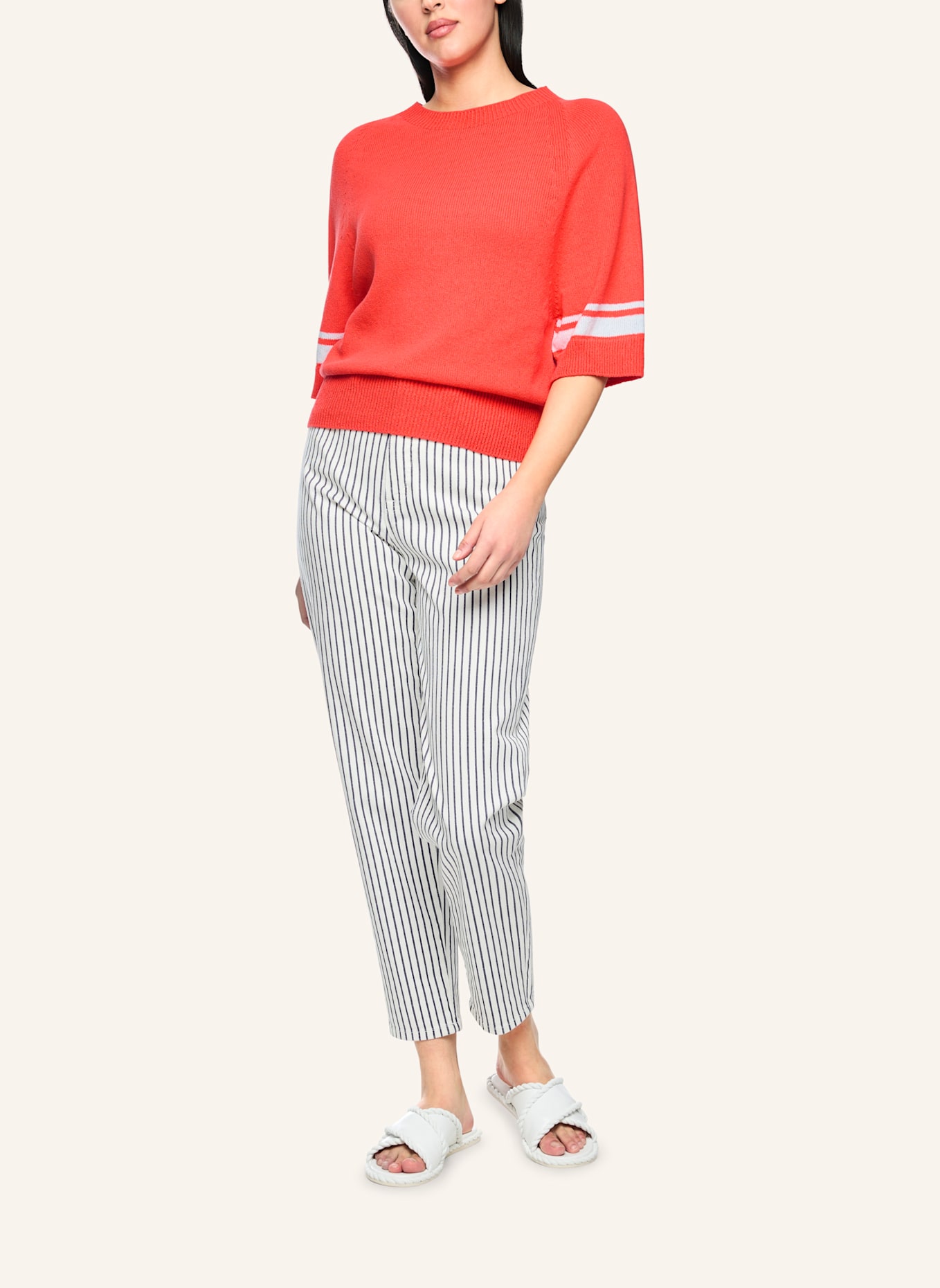 MARC CAIN Pullover: ROT