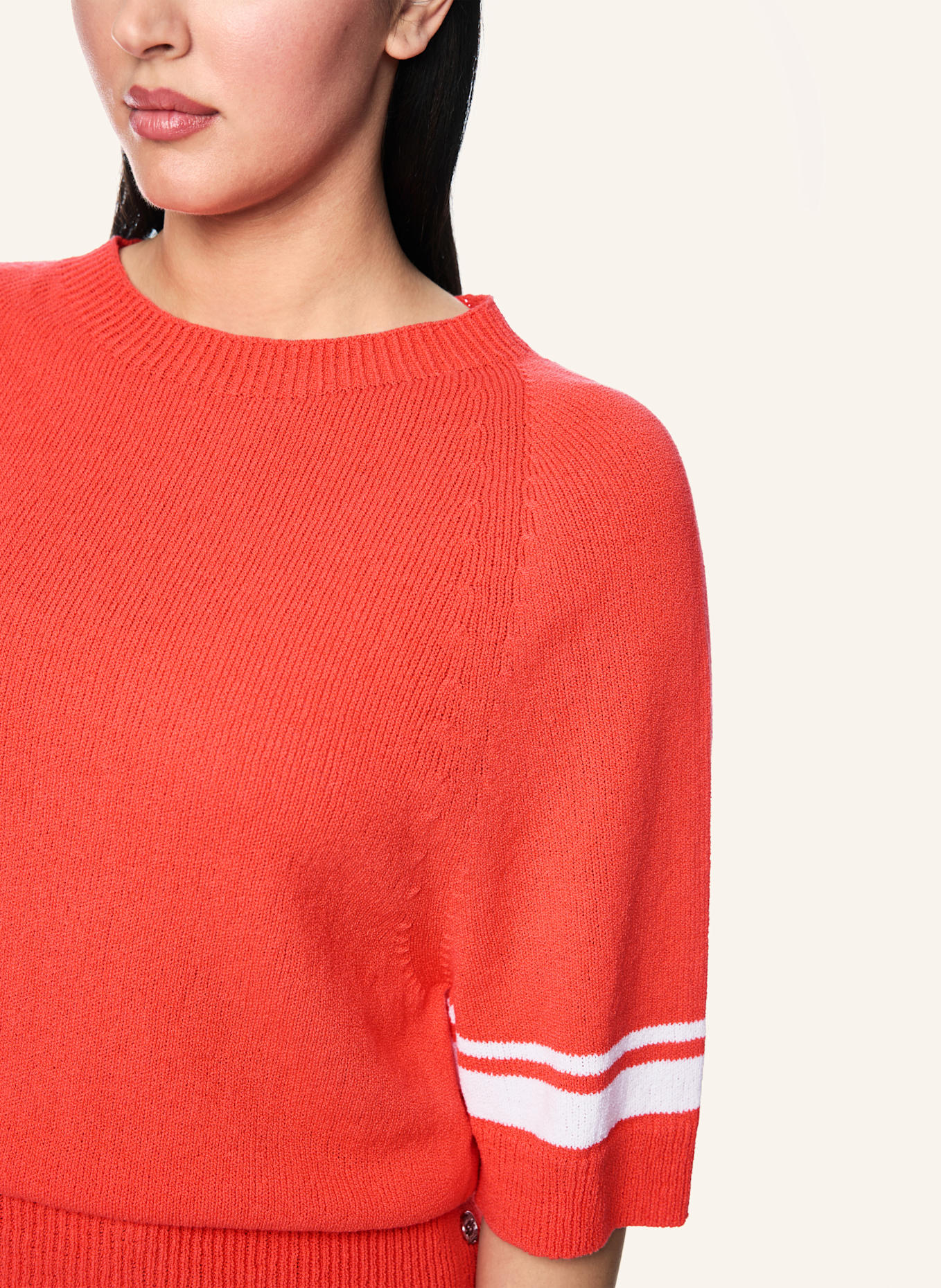 MARC CAIN Pullover: ROT