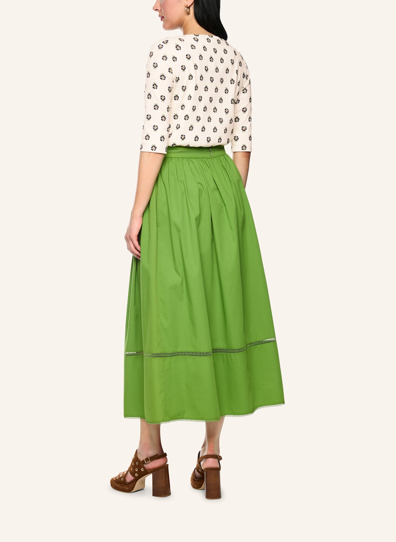 MARC CAIN T-Shirt: BEIGE