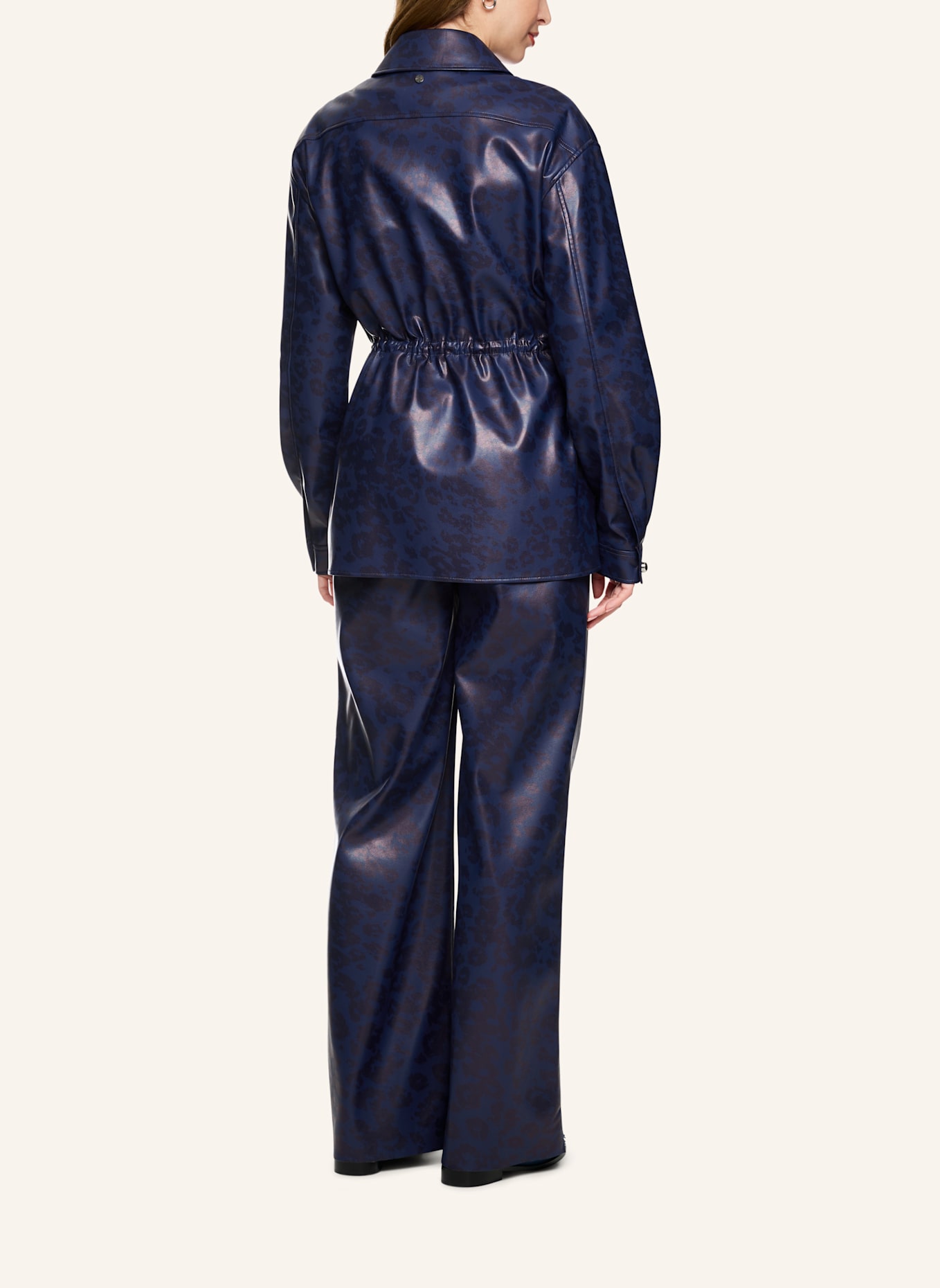 MARC CAIN Bluse: DUNKELBLAU