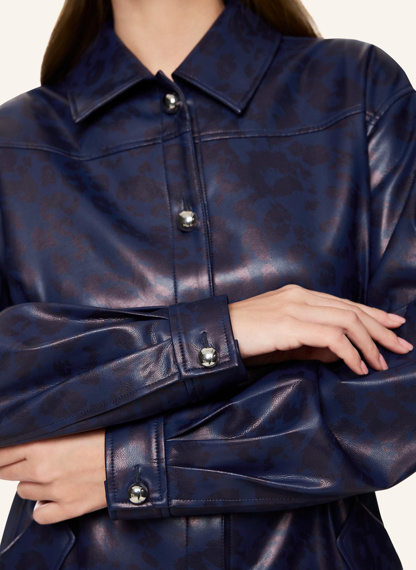 MARC CAIN Bluse: DUNKELBLAU