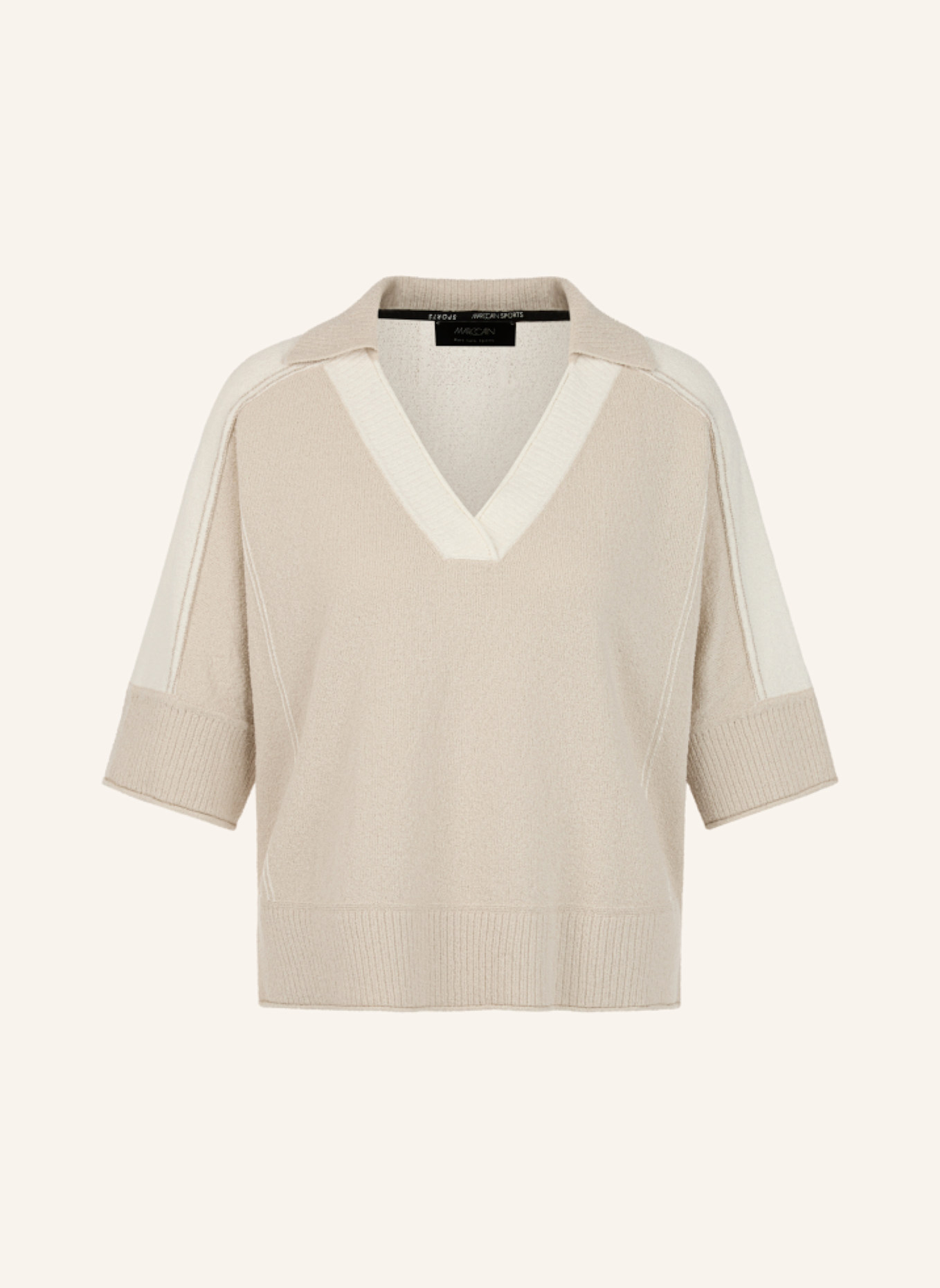MARC CAIN Pullover: CREME