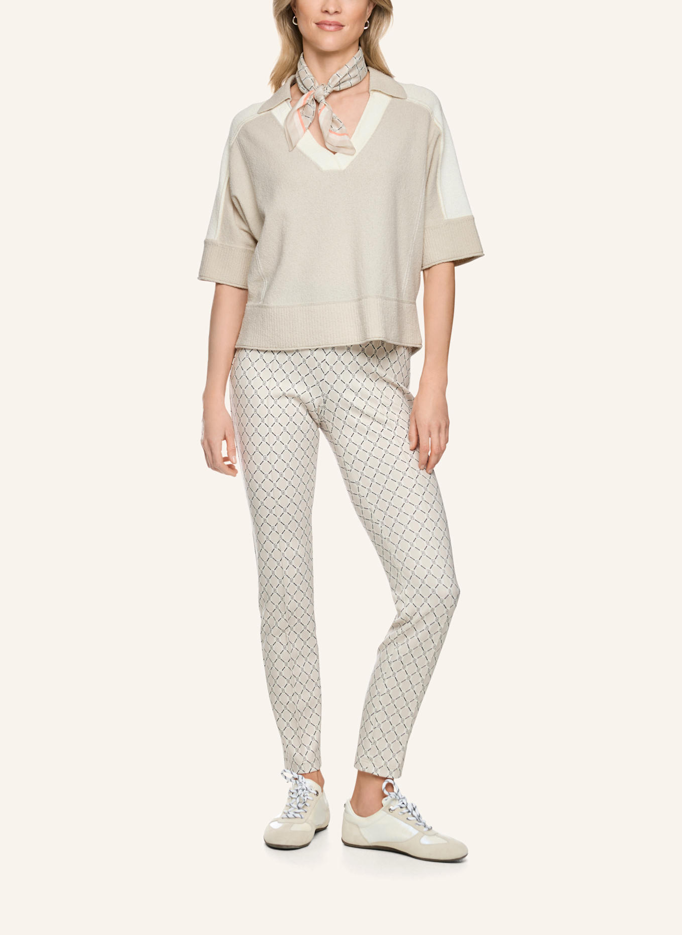 MARC CAIN Pullover: CREME