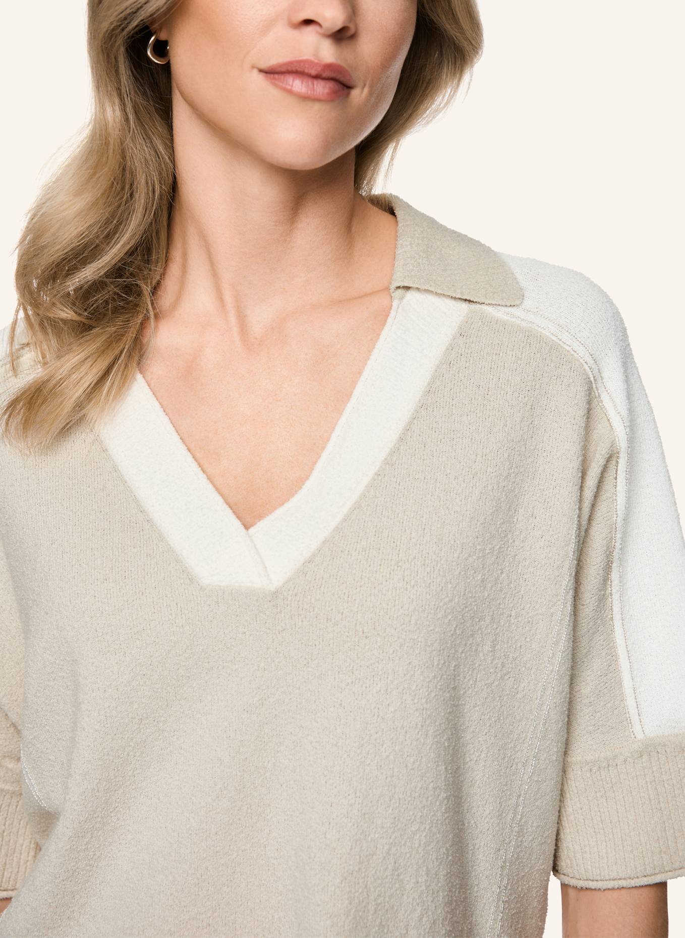 MARC CAIN Pullover: CREME