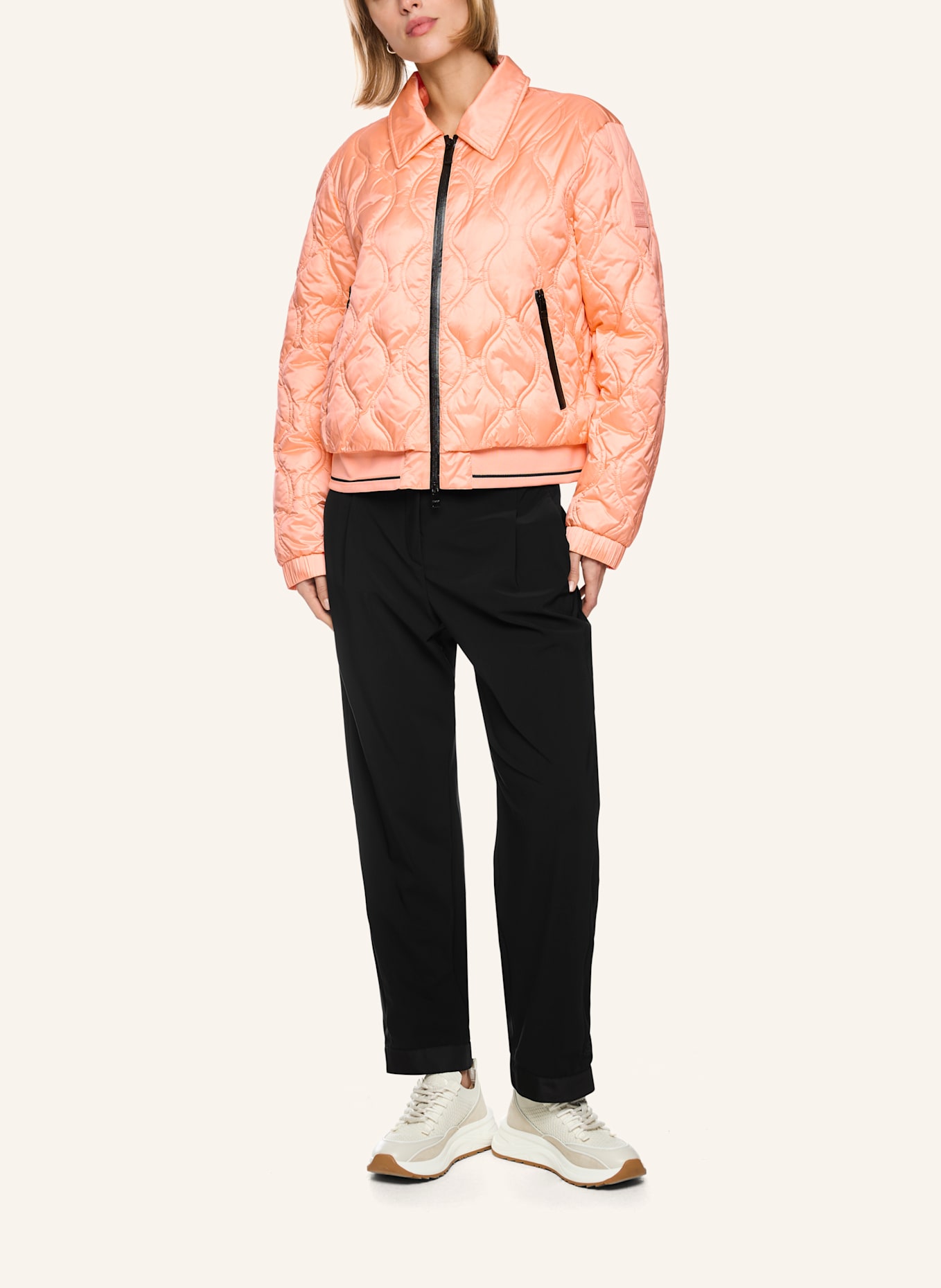 MARC CAIN Steppjacke: ORANGE