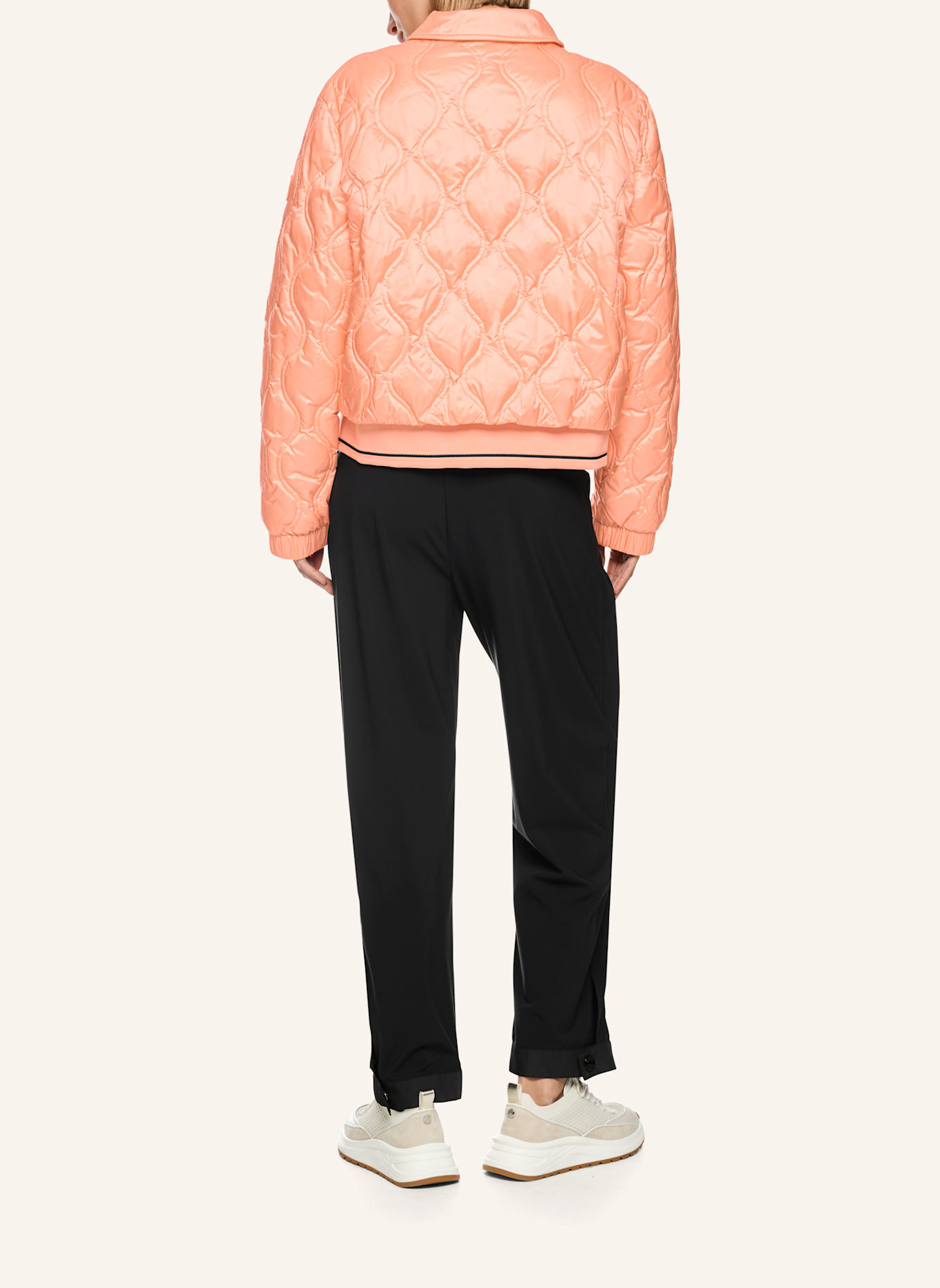MARC CAIN Steppjacke: ORANGE