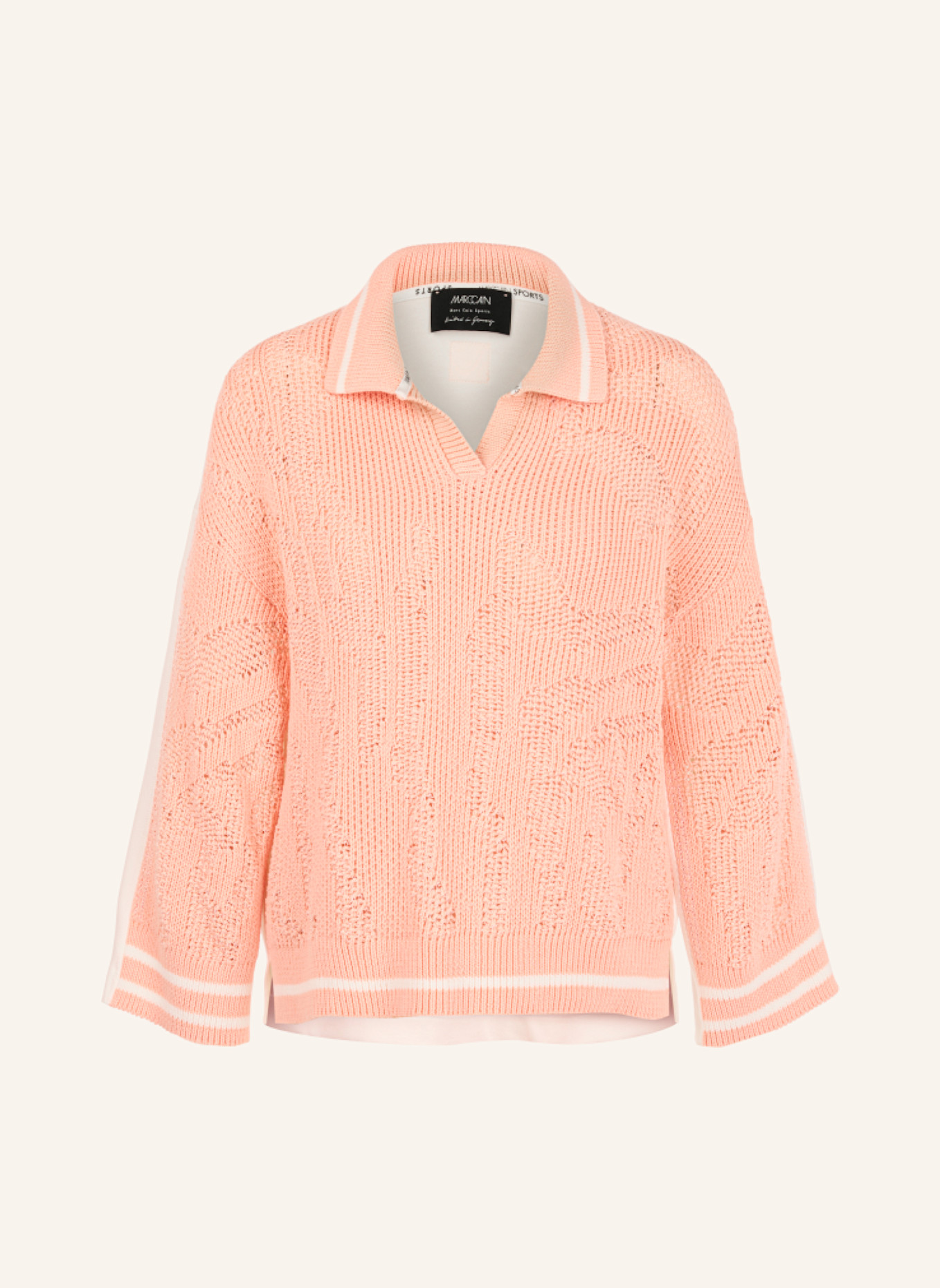 MARC CAIN Pullover: ORANGE