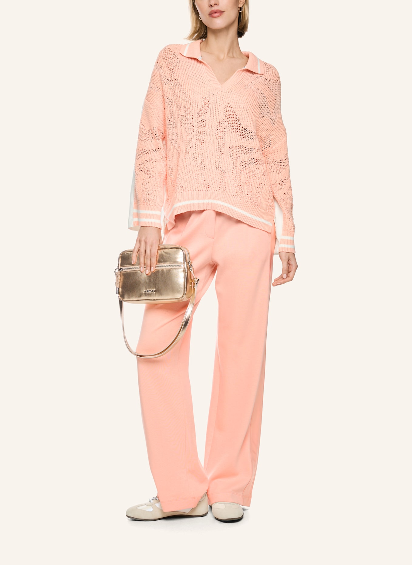 MARC CAIN Pullover: ORANGE
