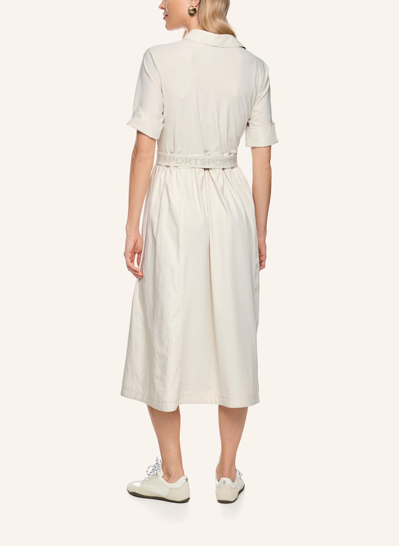 MARC CAIN Hemdblusenkleid: CREME