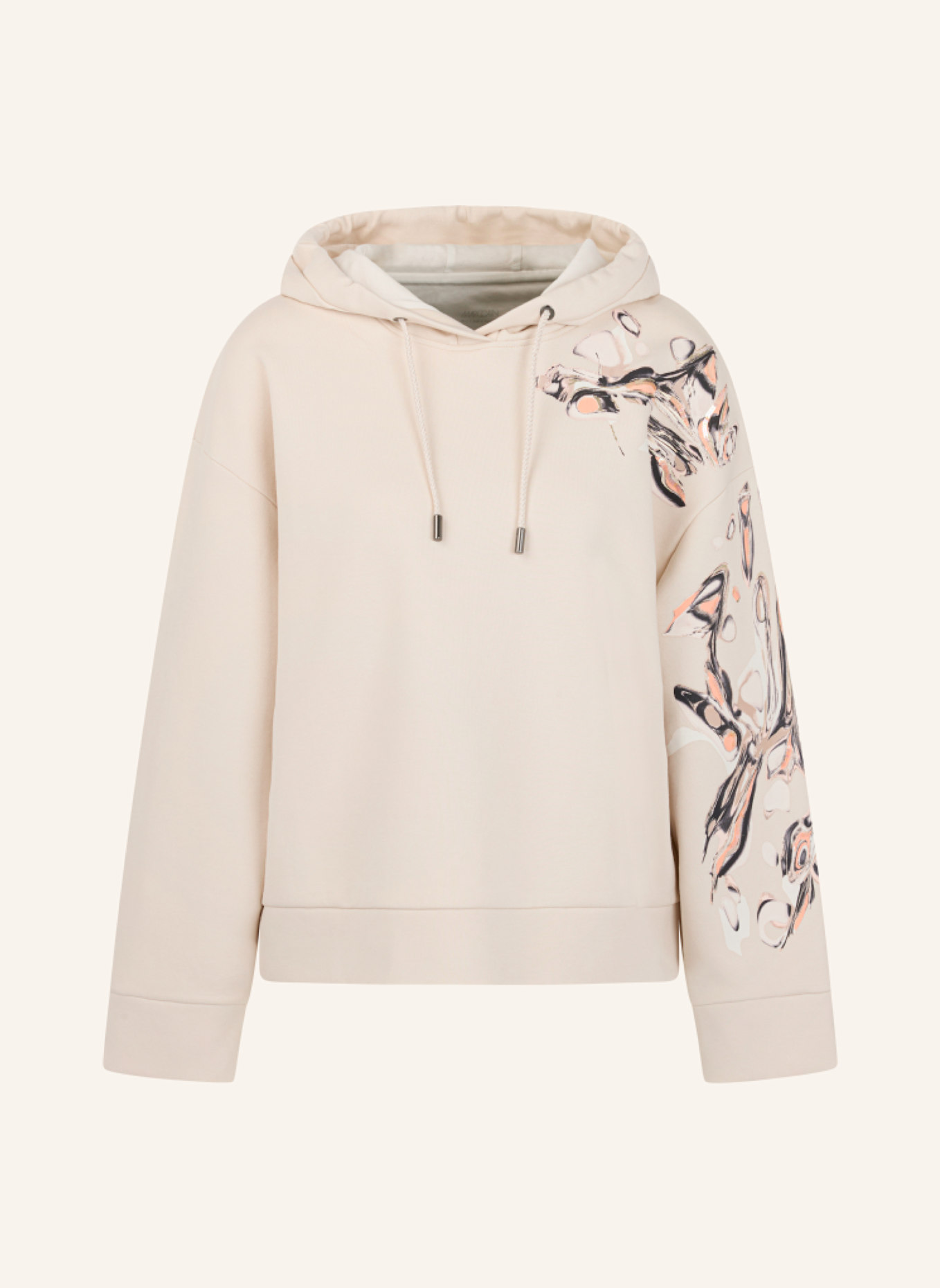 MARC CAIN Sweat-Shirt: CREME