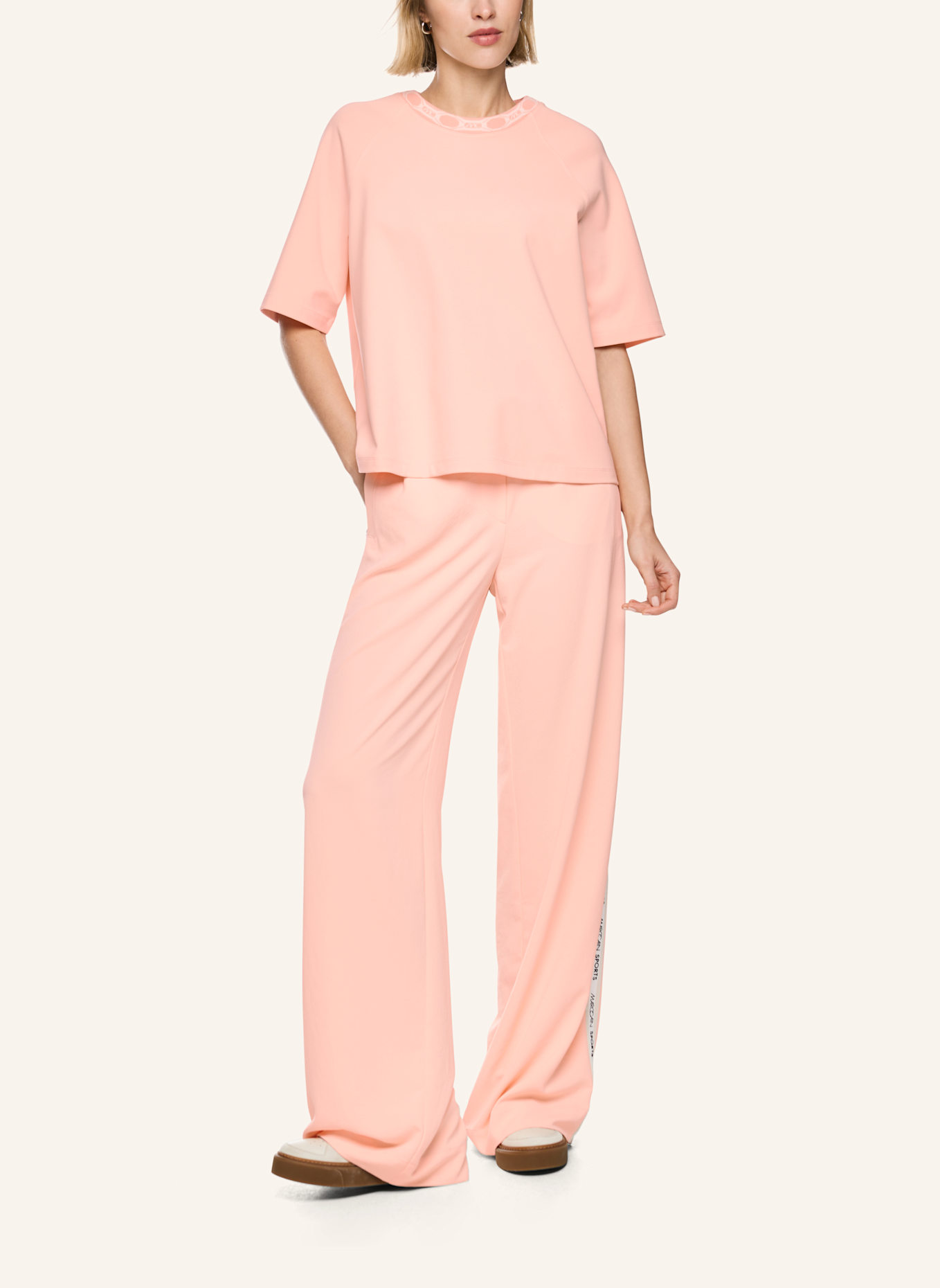 MARC CAIN T-Shirt: ORANGE