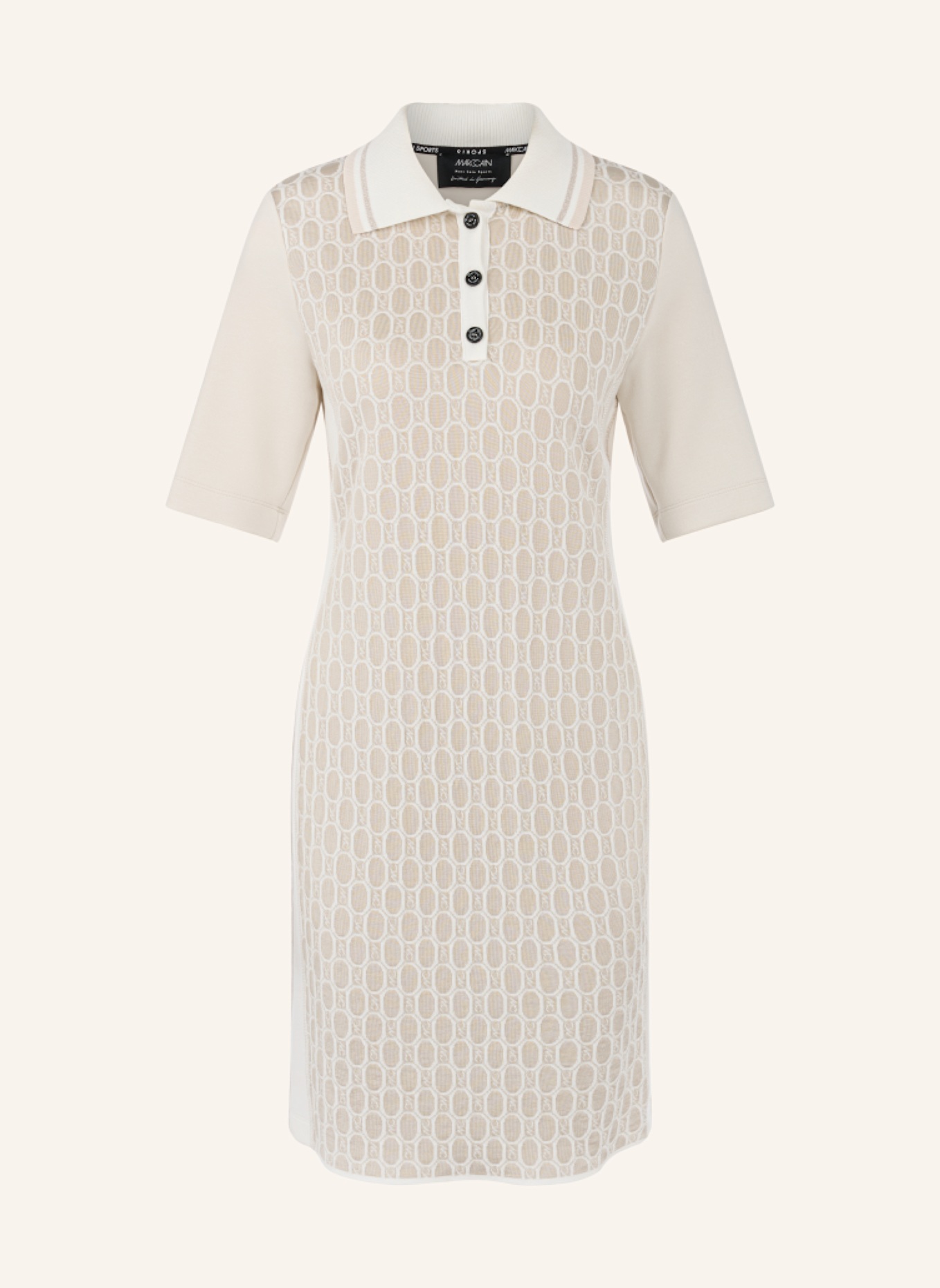 MARC CAIN Kleid: CREME