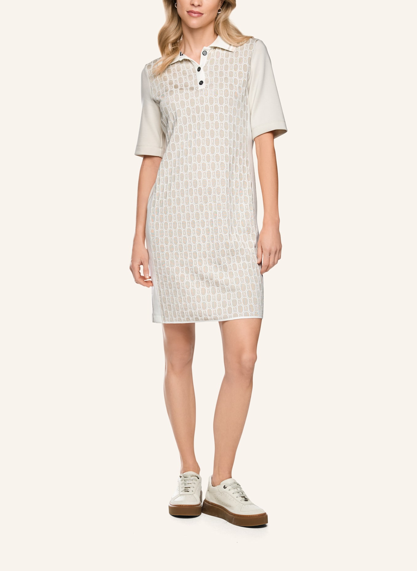 MARC CAIN Kleid: CREME